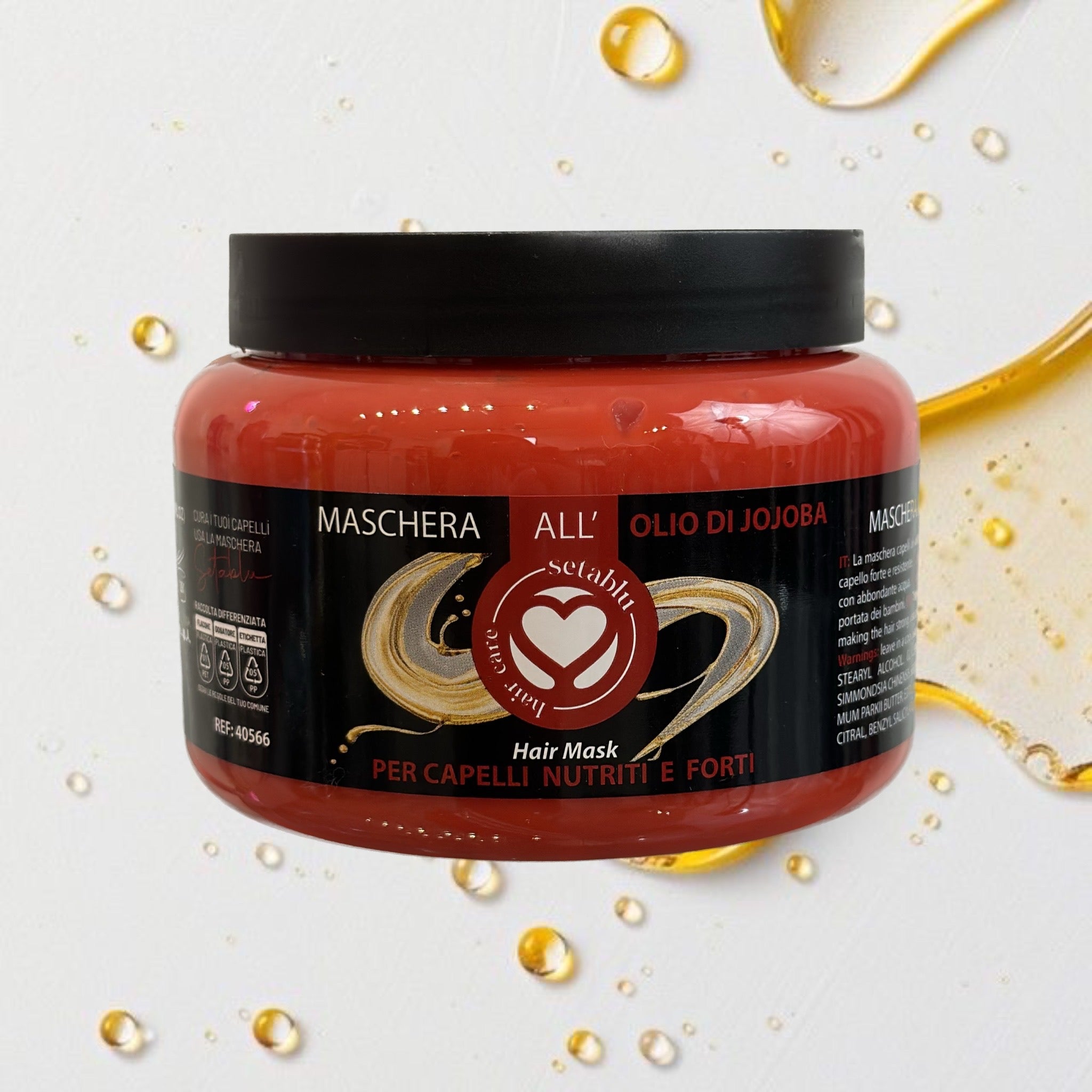 Maschera all'olio di Jojoba