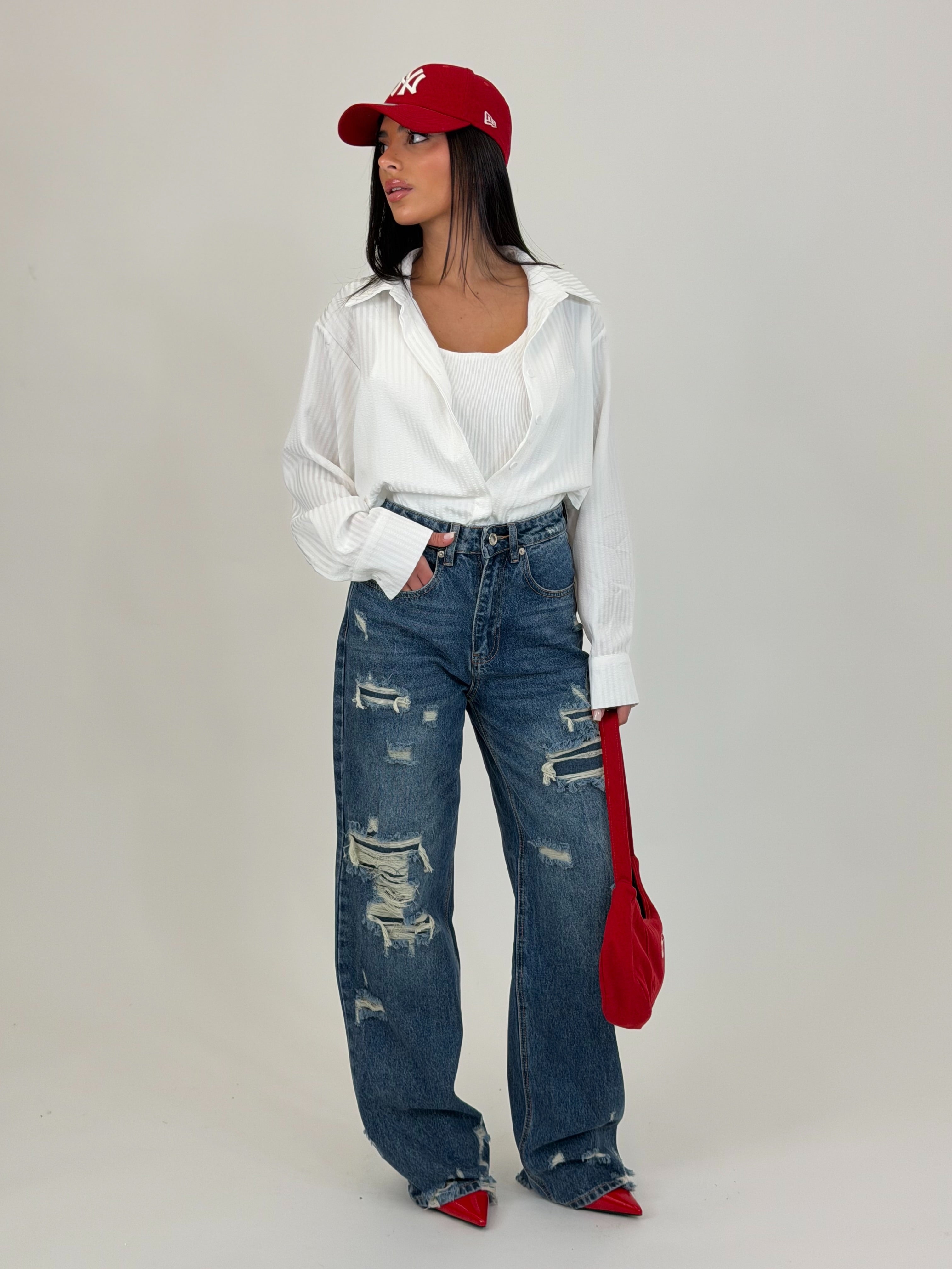 Jeans Scratched