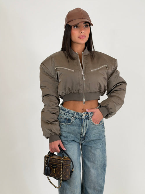 Bomber Crop Nate