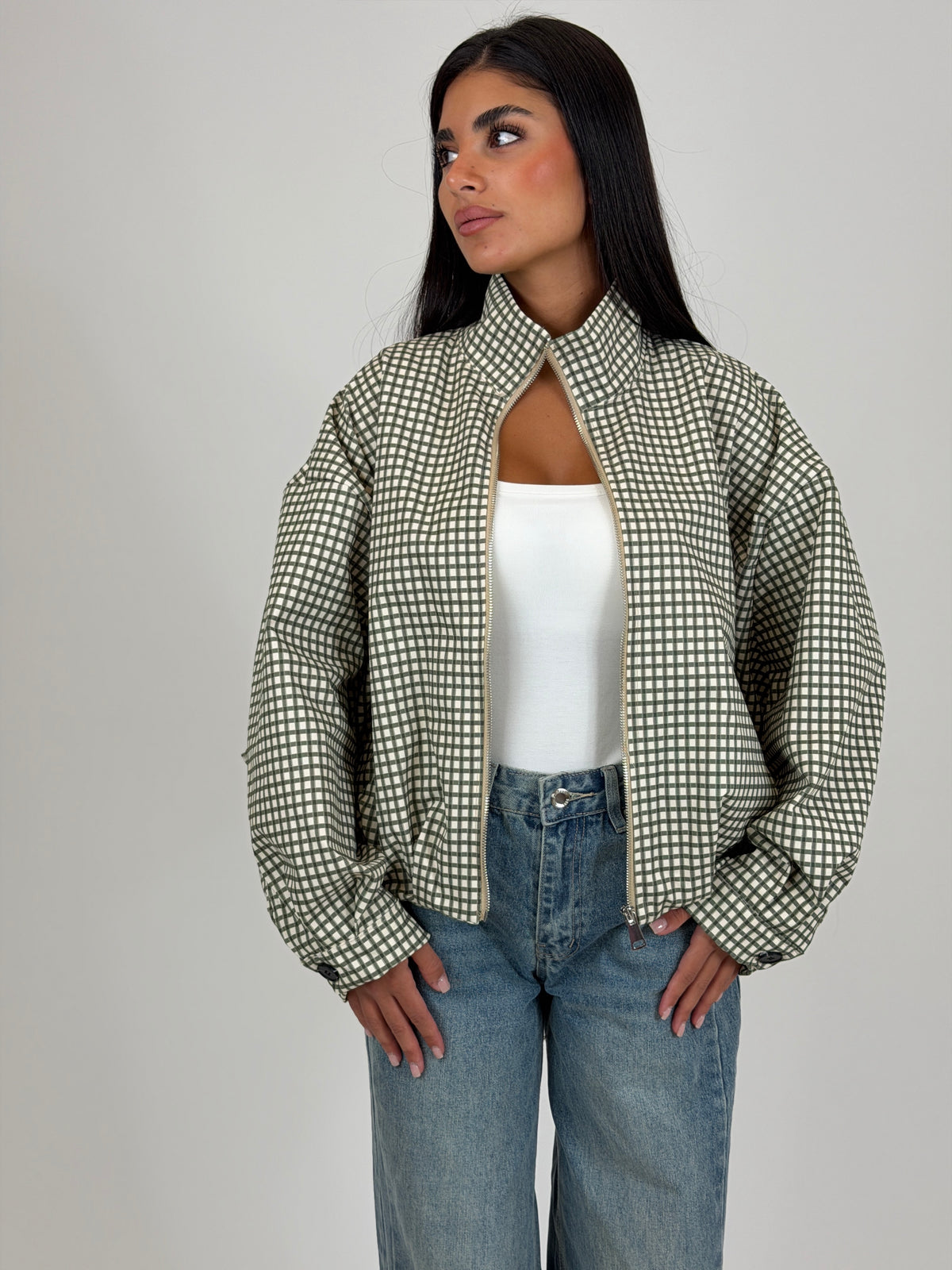 Bomber Quadretti