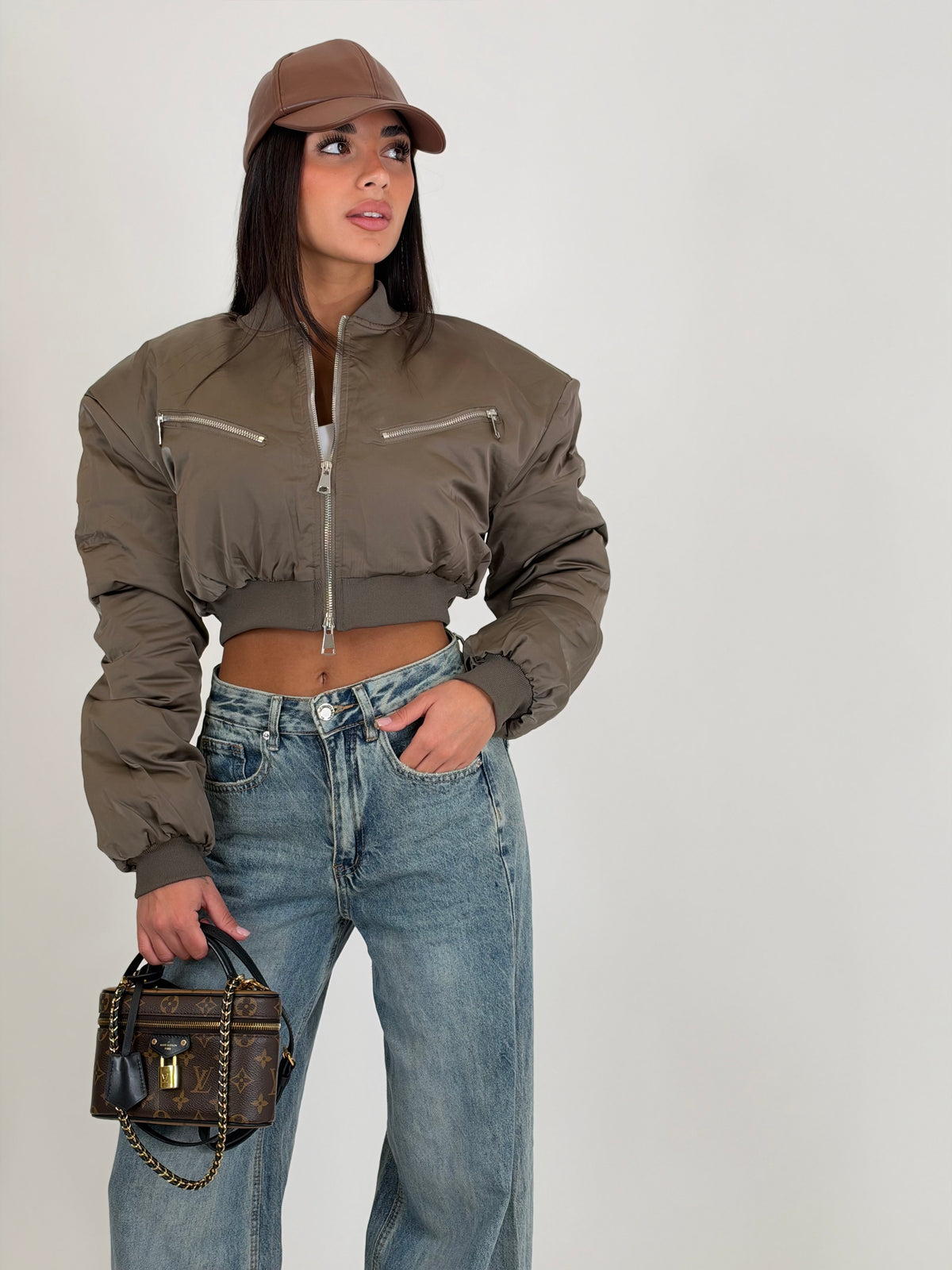 Bomber Crop Nate