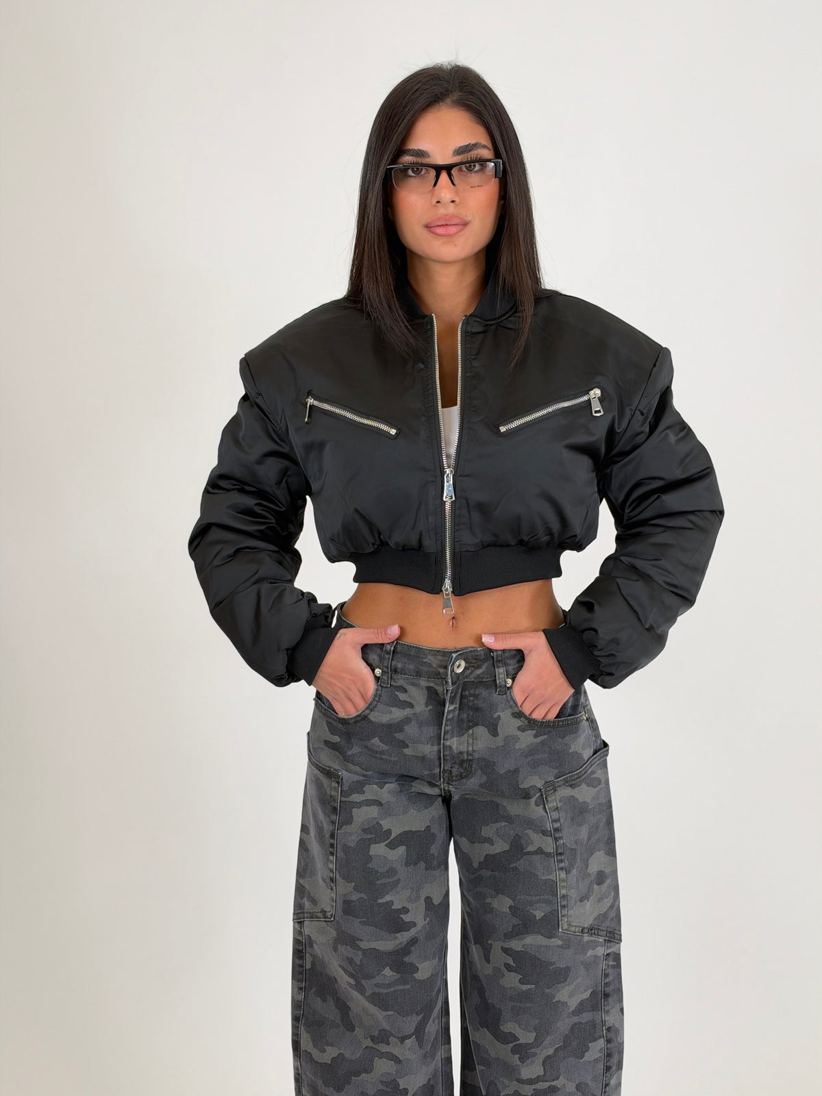 Bomber Crop Nate