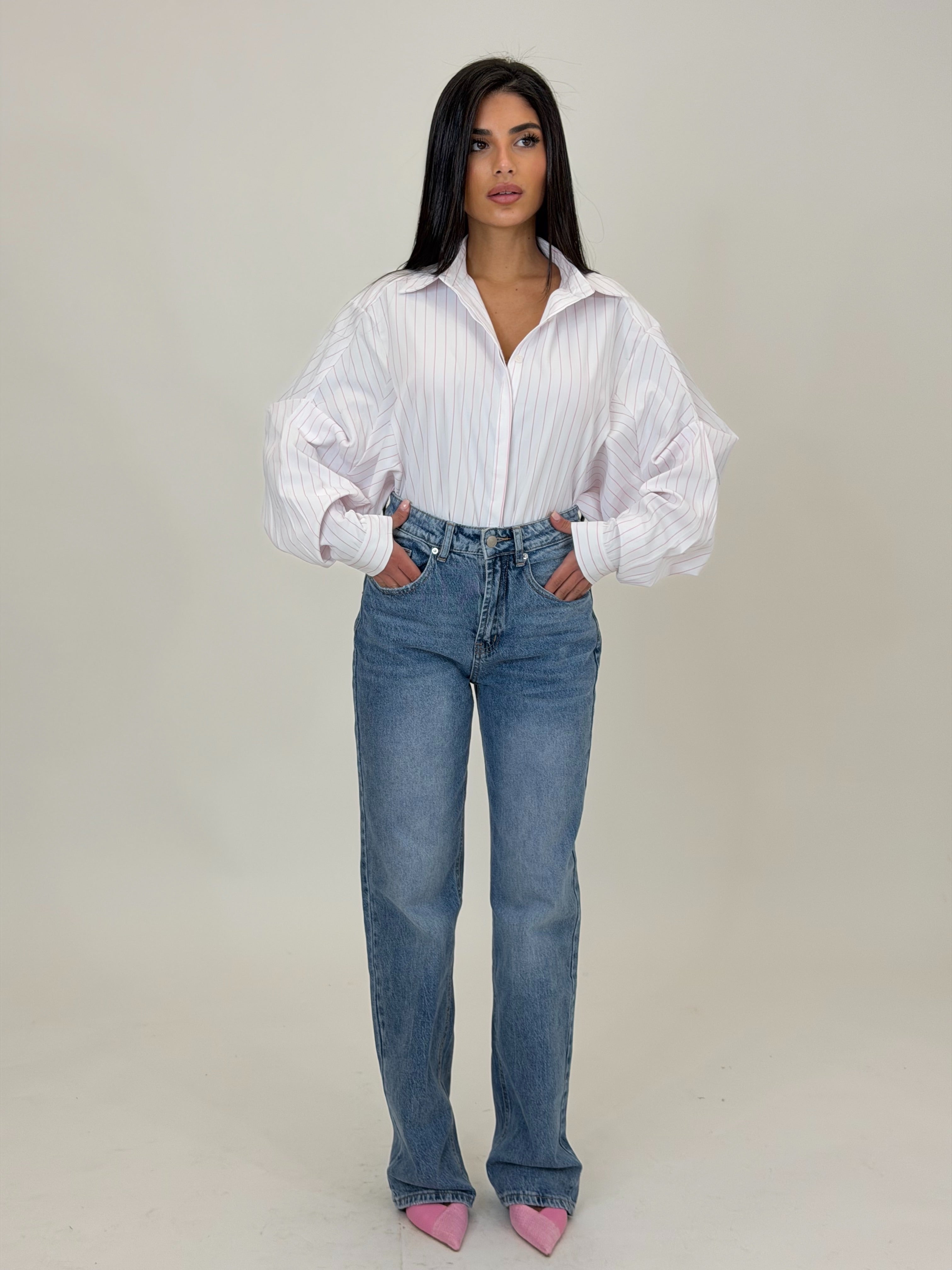 Jeans Straight Blu