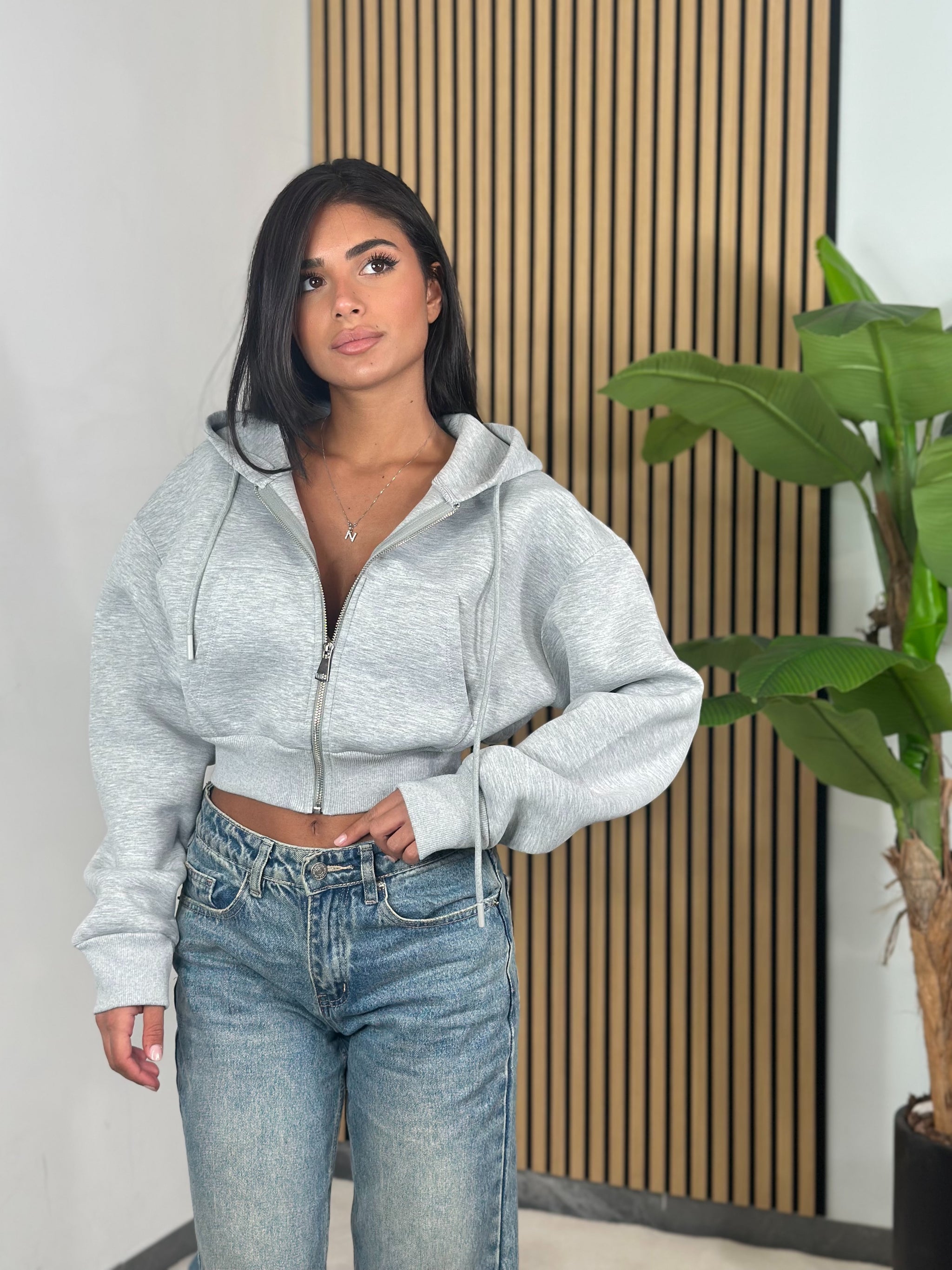 Felpa Basic Crop