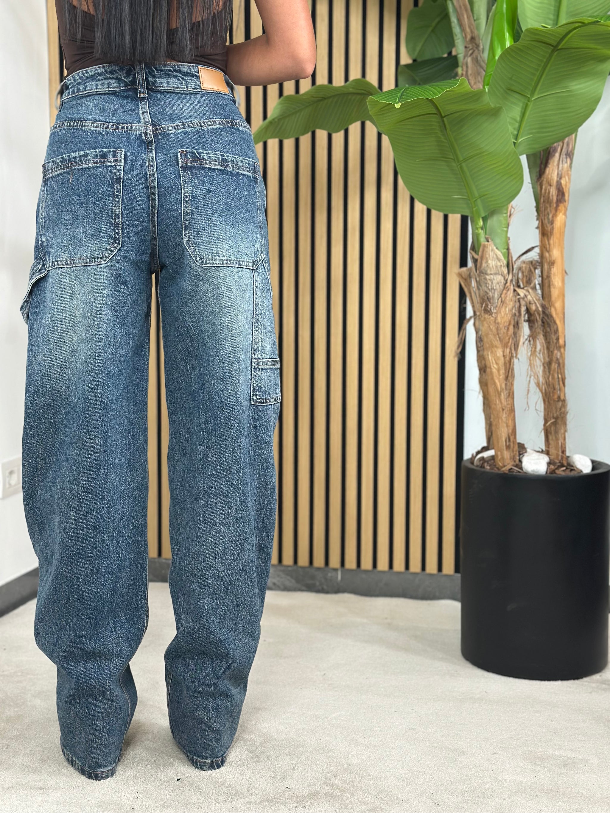 Jeans Chiusura Inversa Ballon