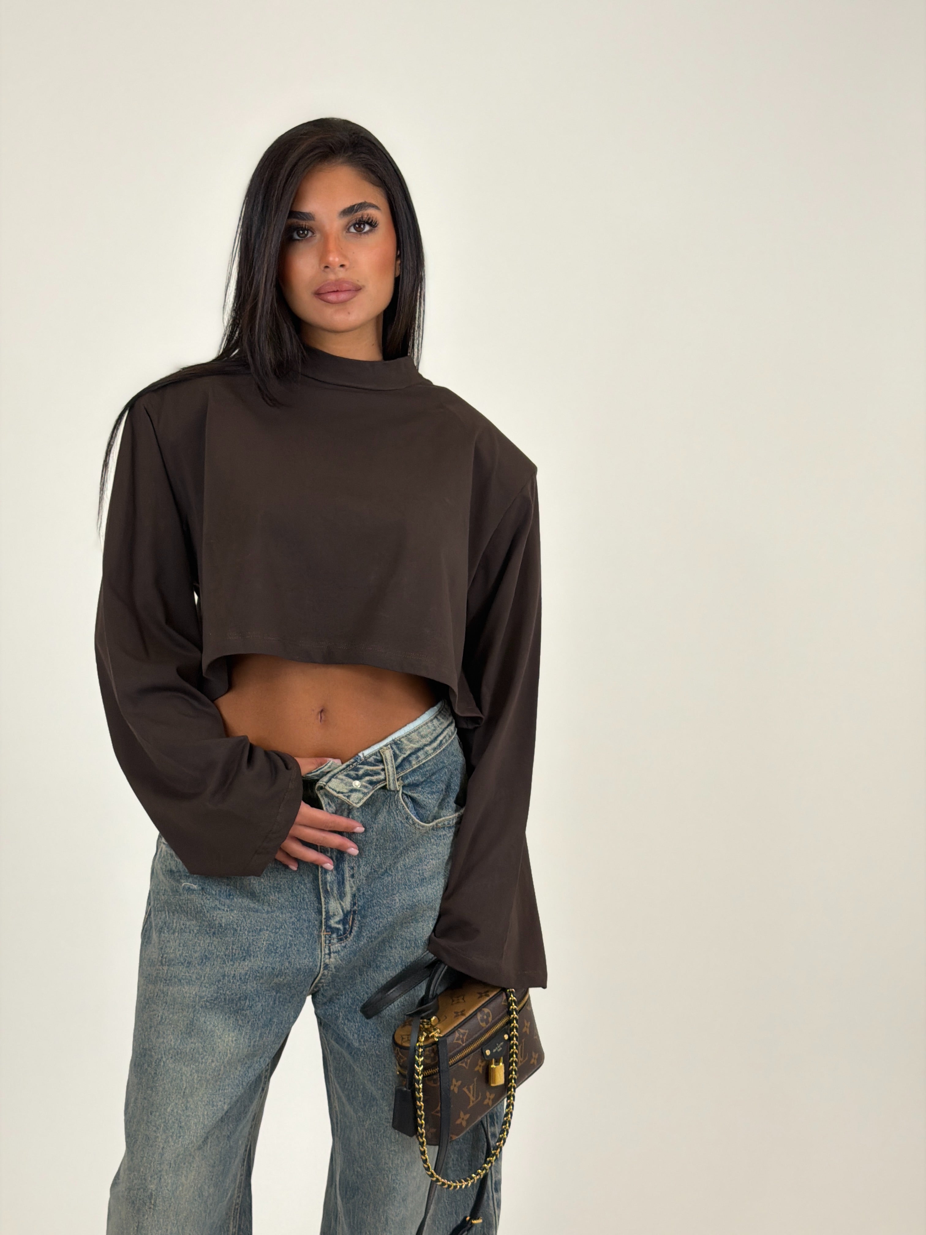 Maglia Longsleeve Cotton Crop