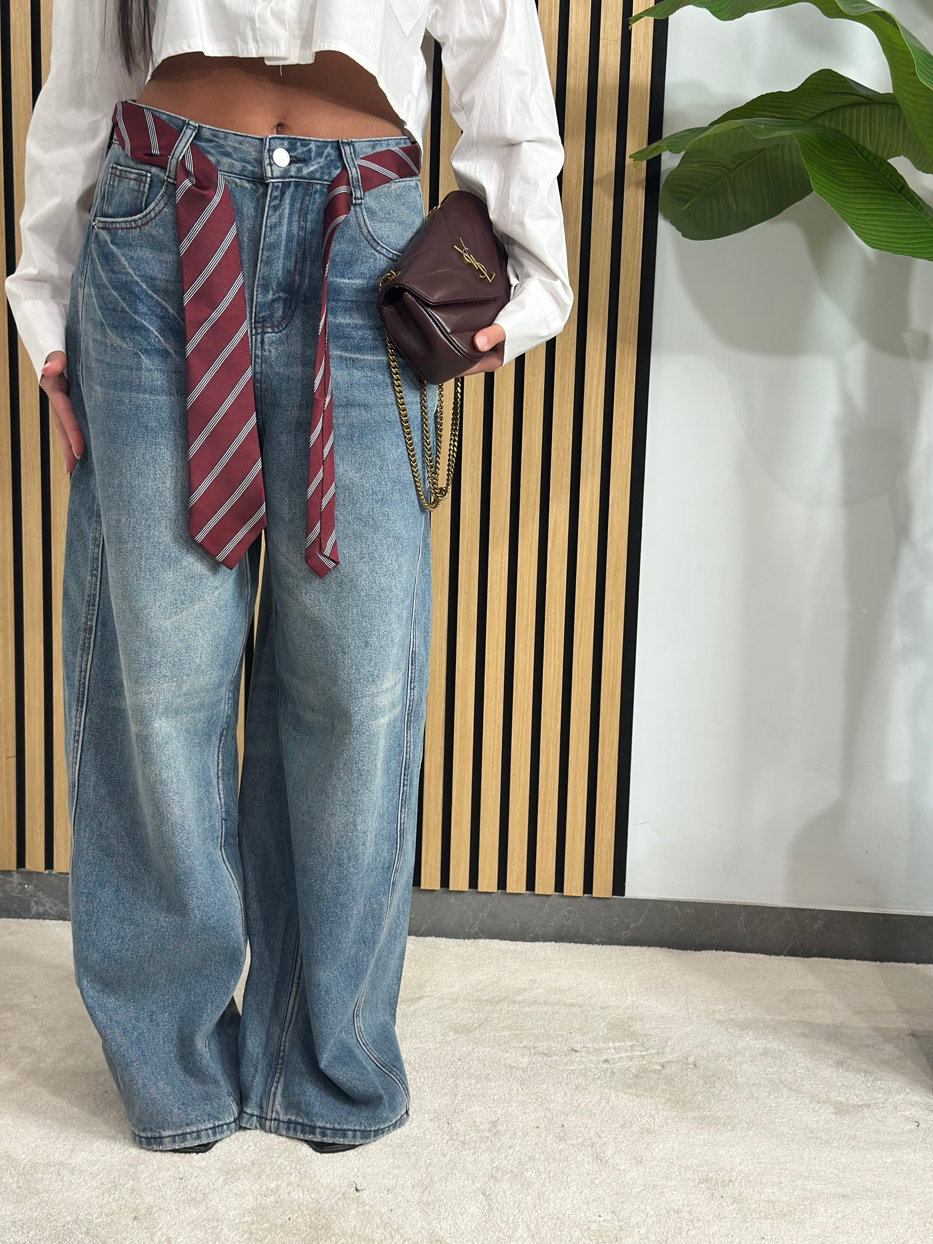 Jeans Cravatta