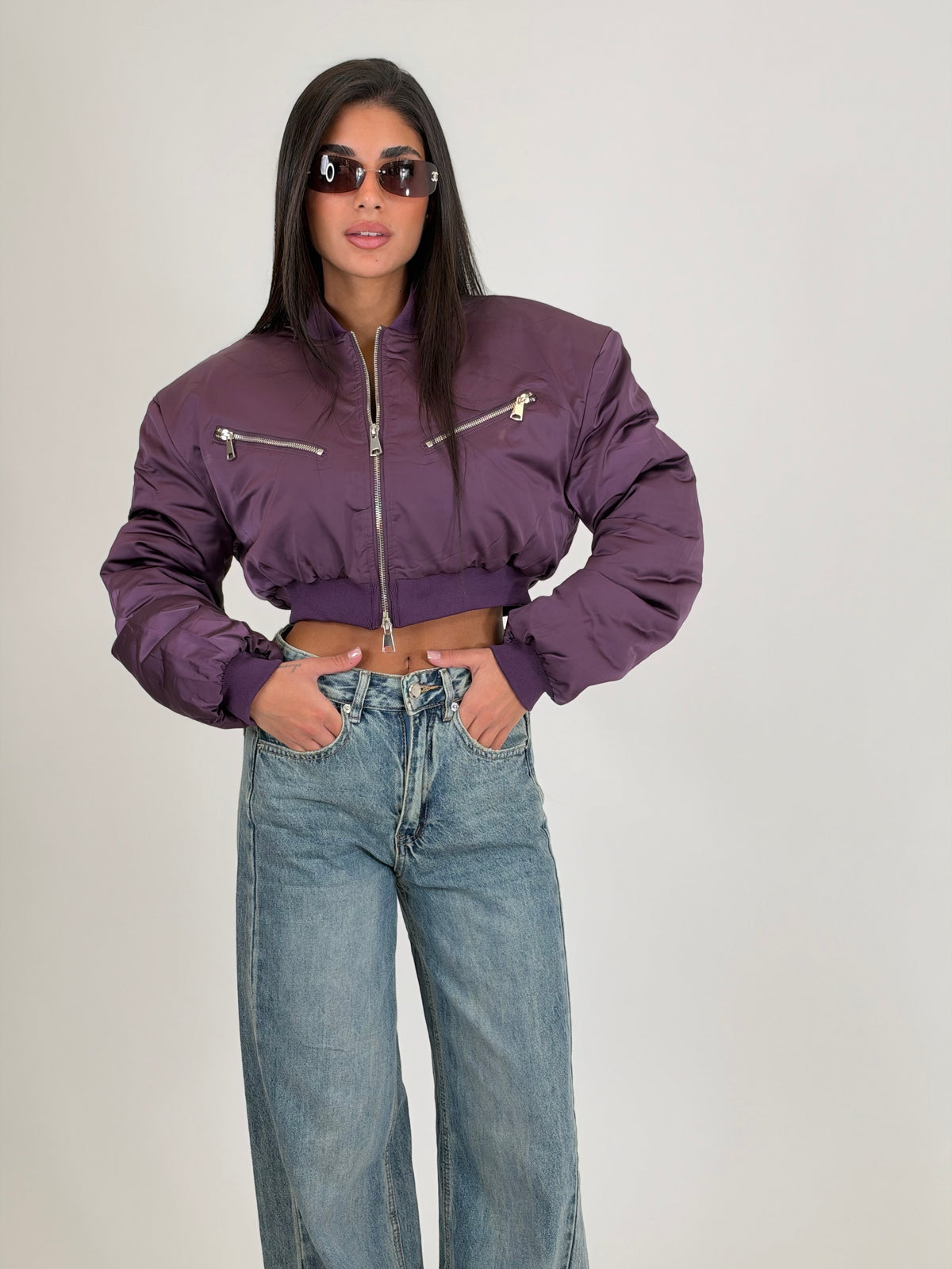 Bomber Crop Nate