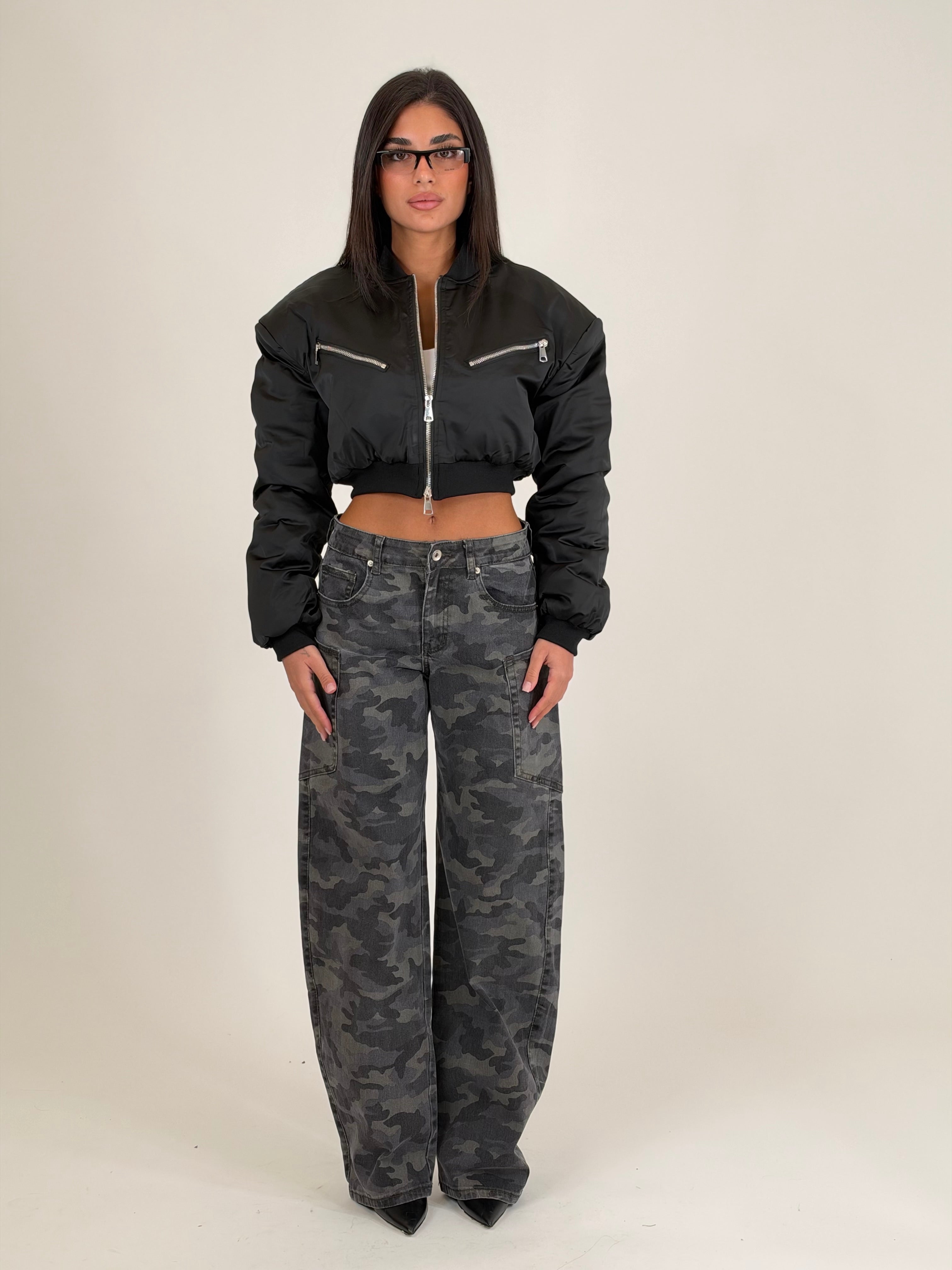Bomber Crop Nate