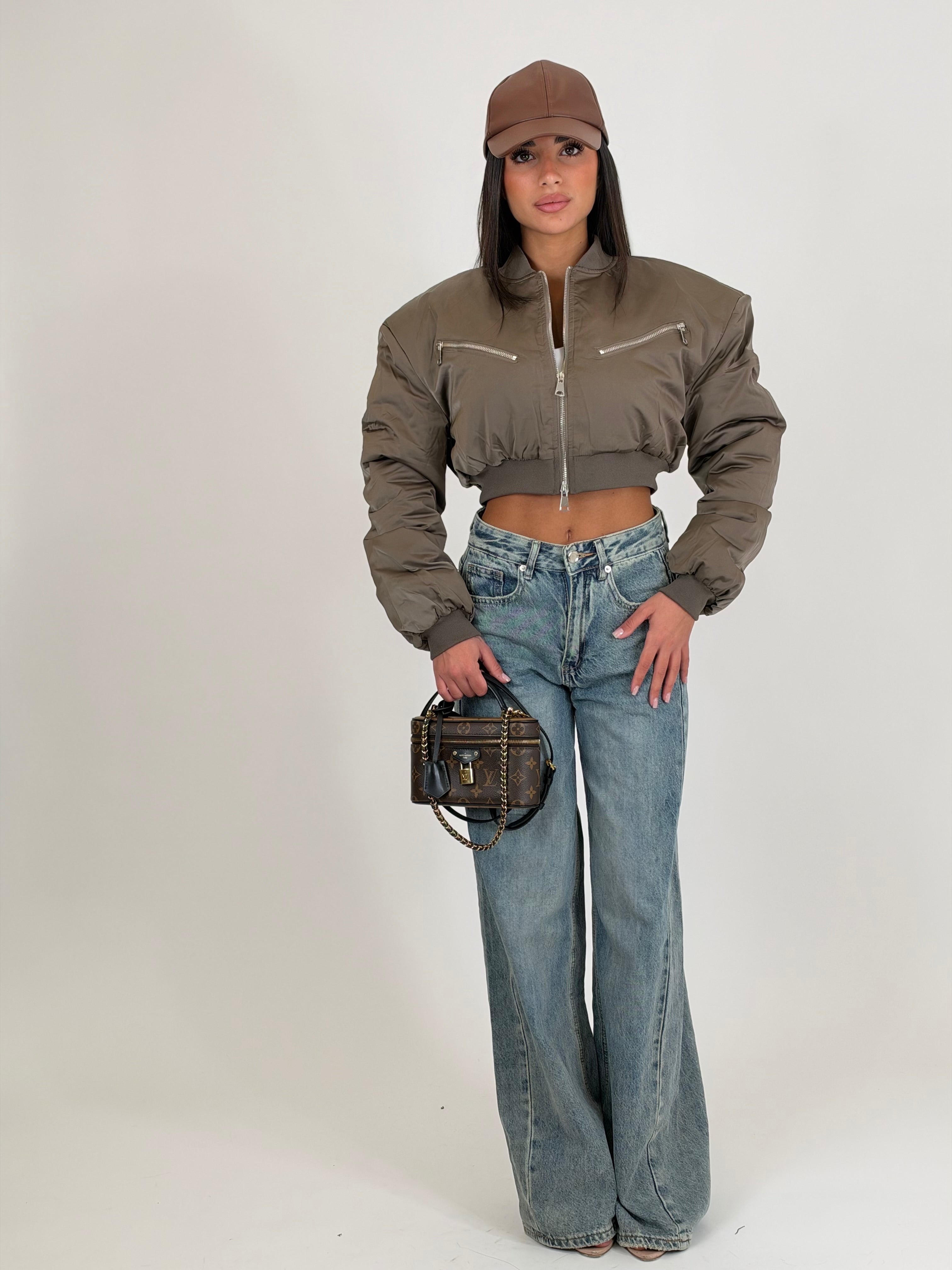 Bomber Crop Nate