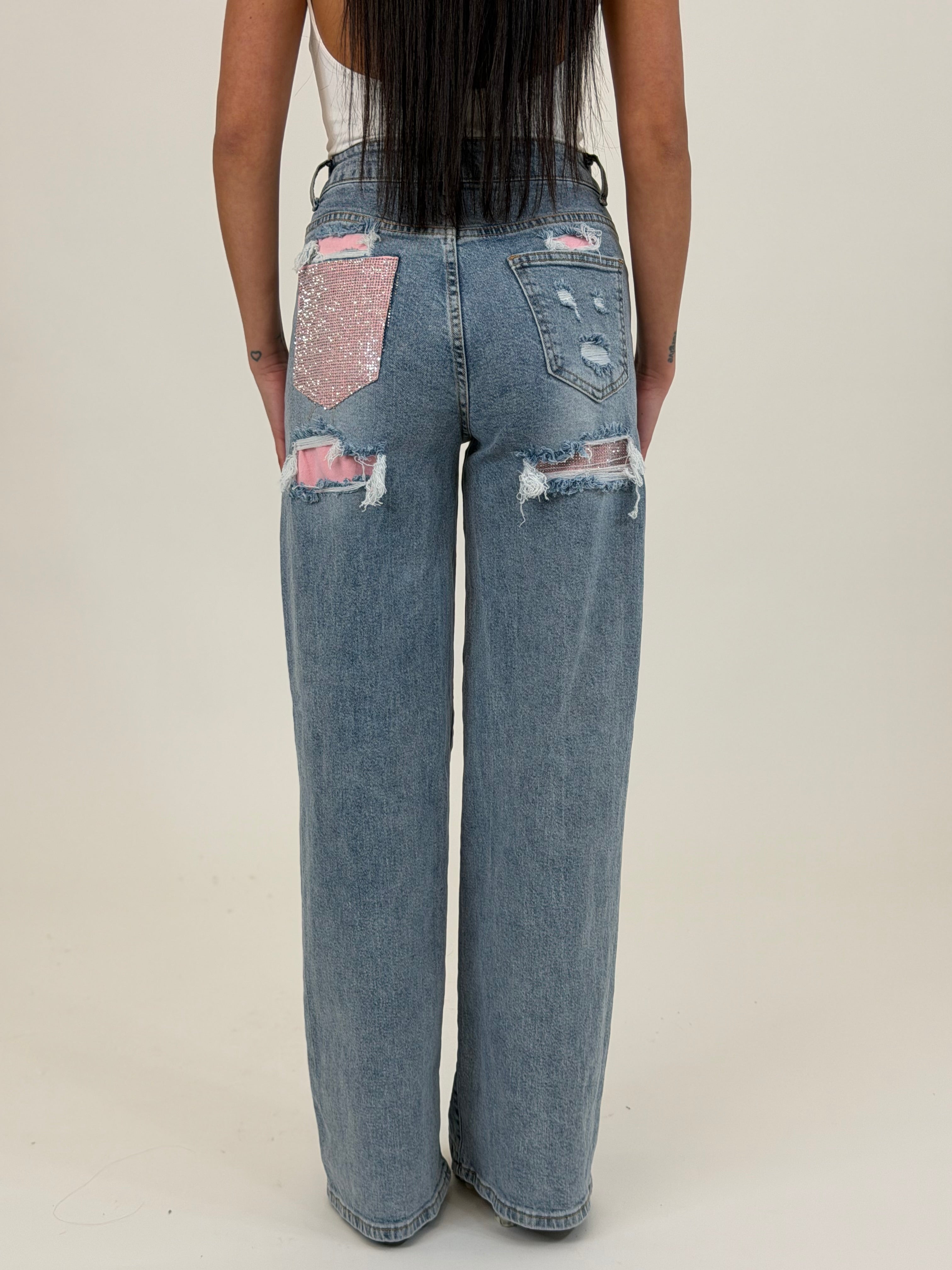 Jeans Sky Pink