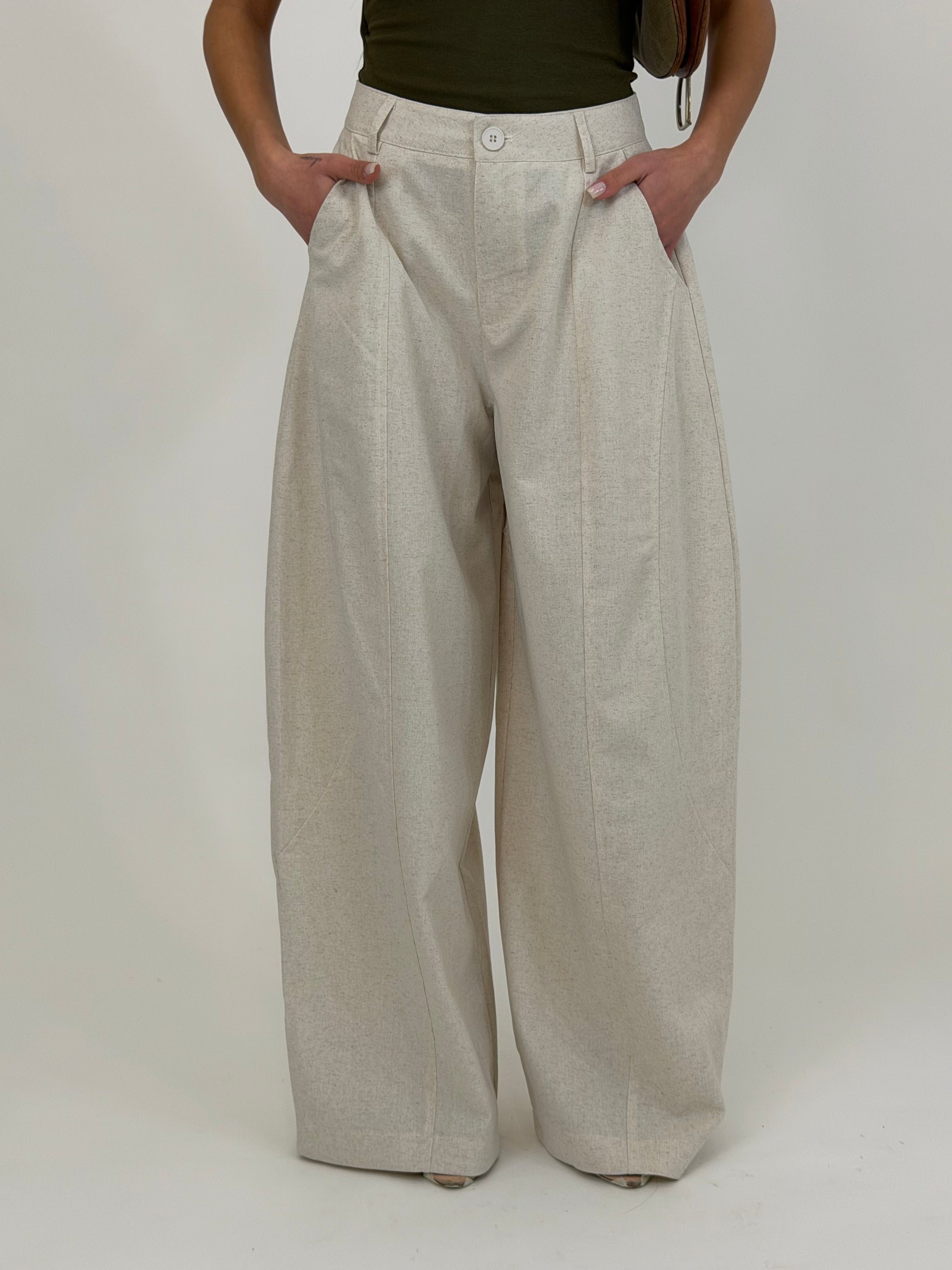 Pantalone lino