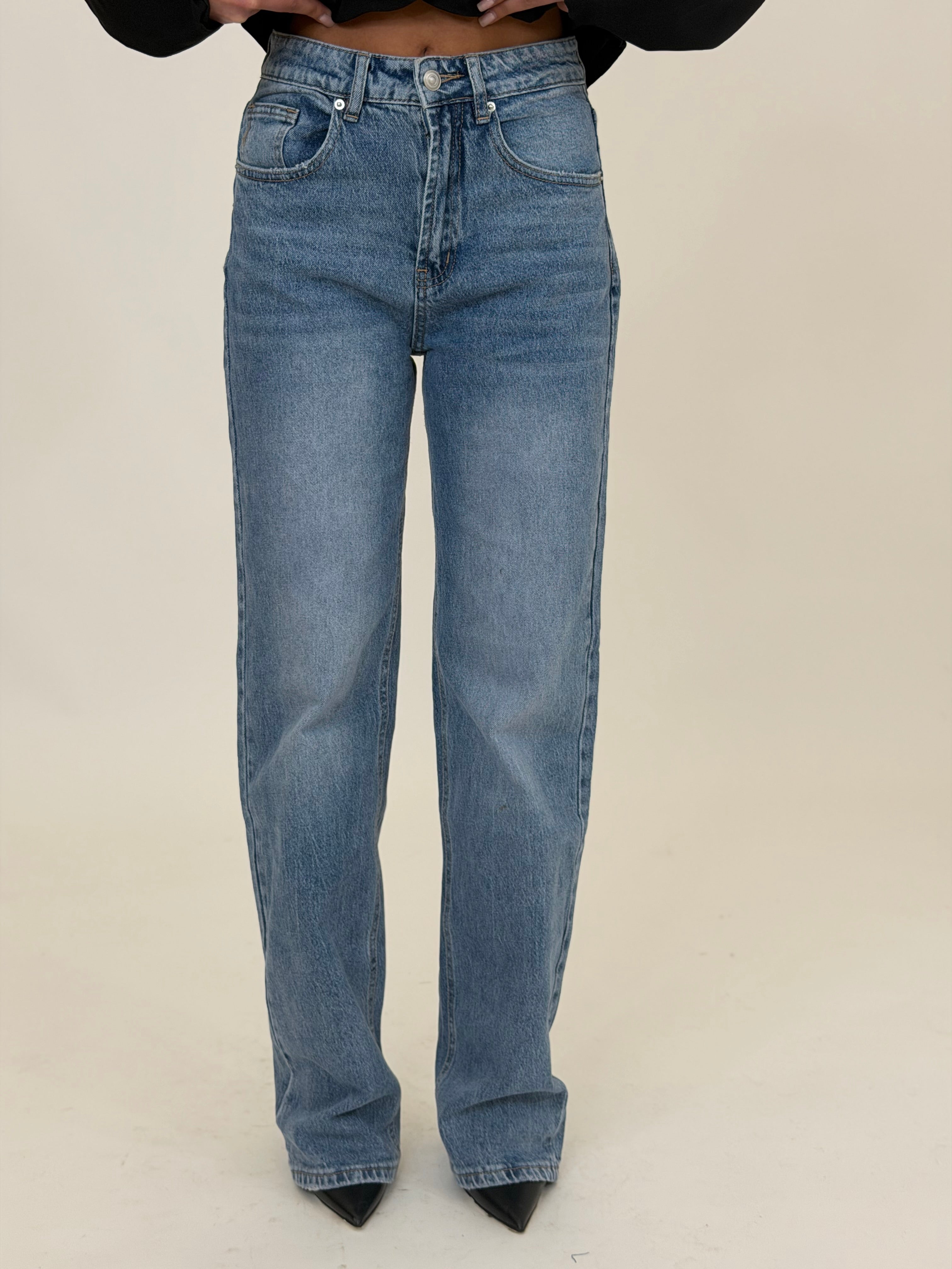 Jeans Straight Blu