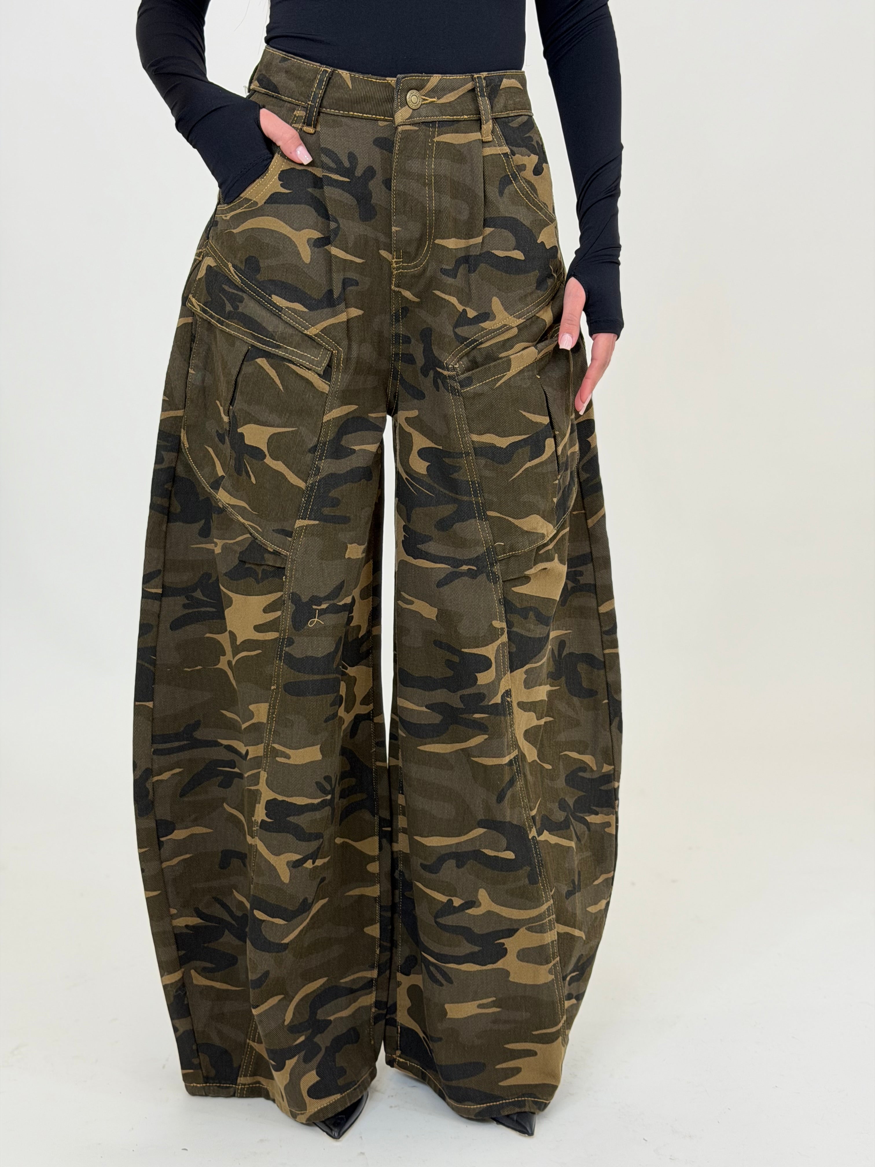 Jeans Ballon Military