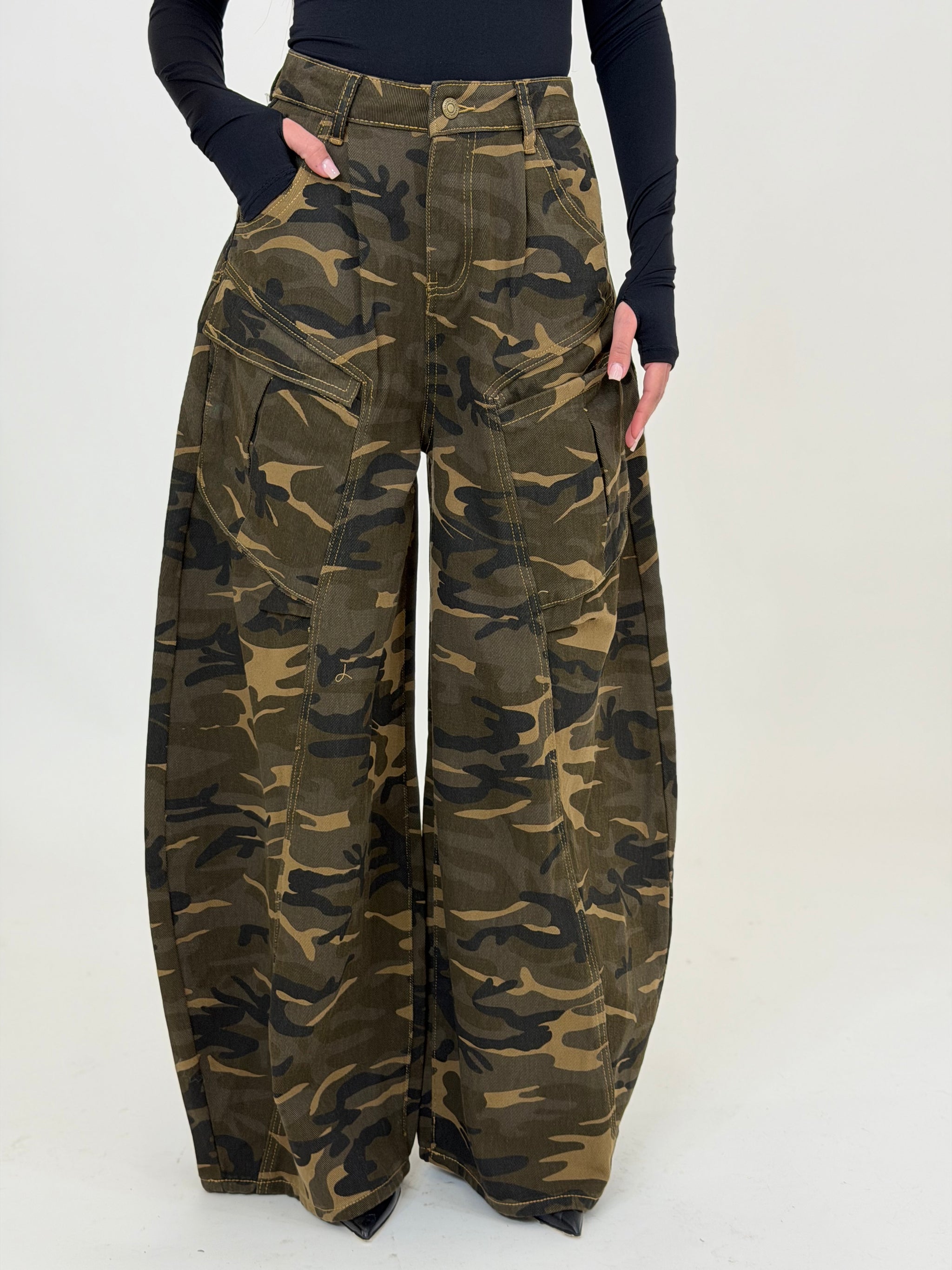 Jeans Ballon Military