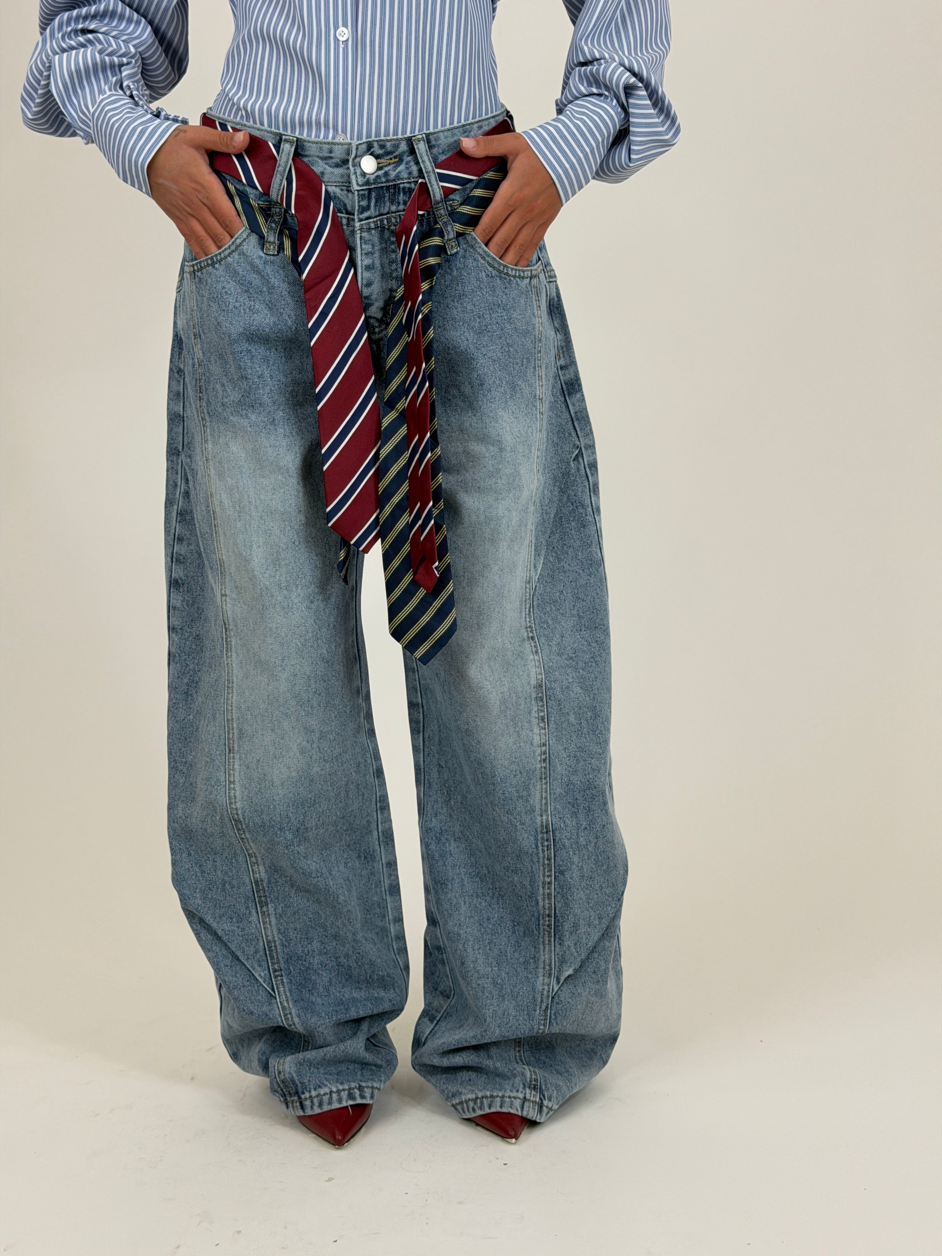 Jeans Cravatte