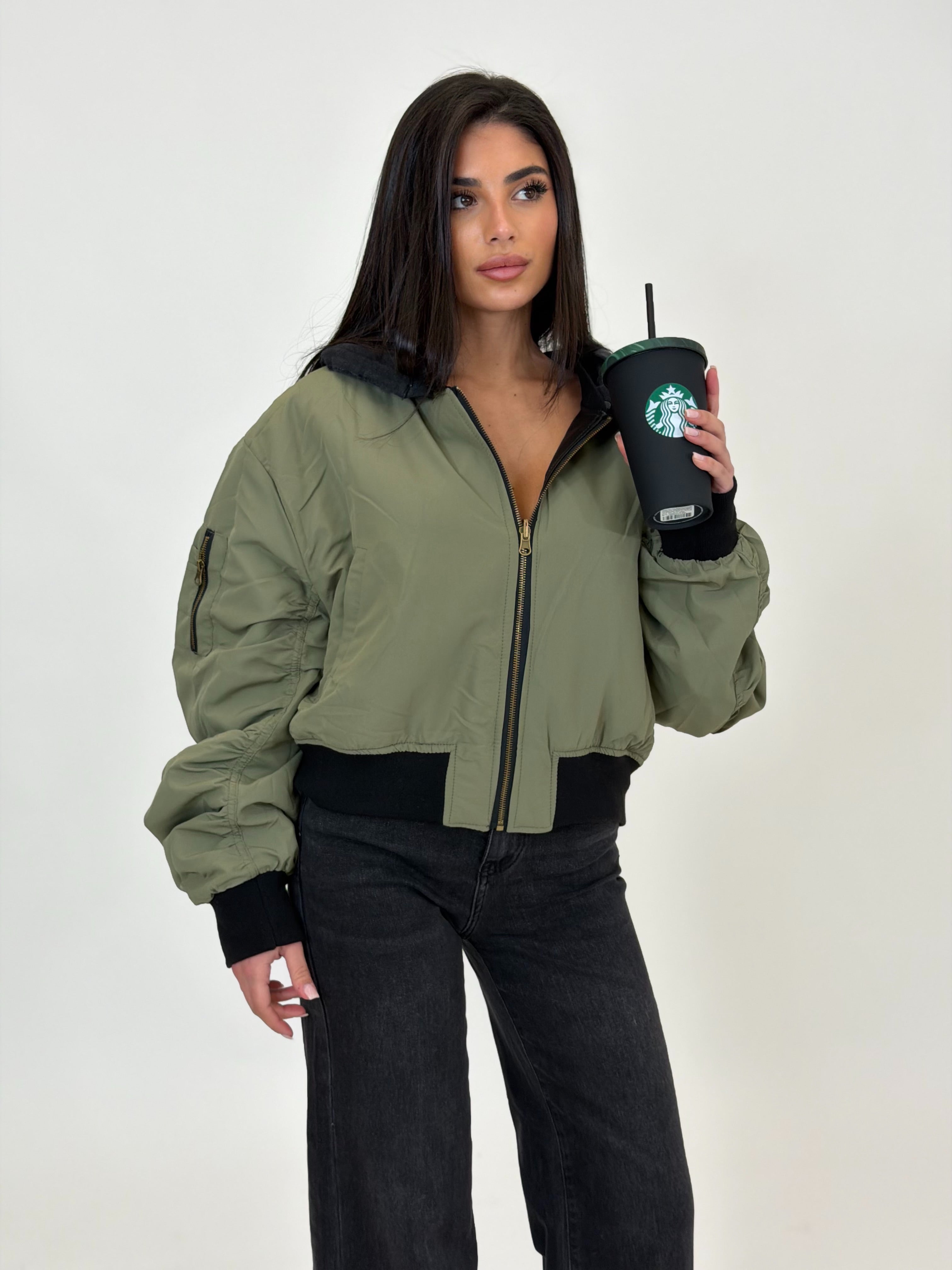 Bomber double face
