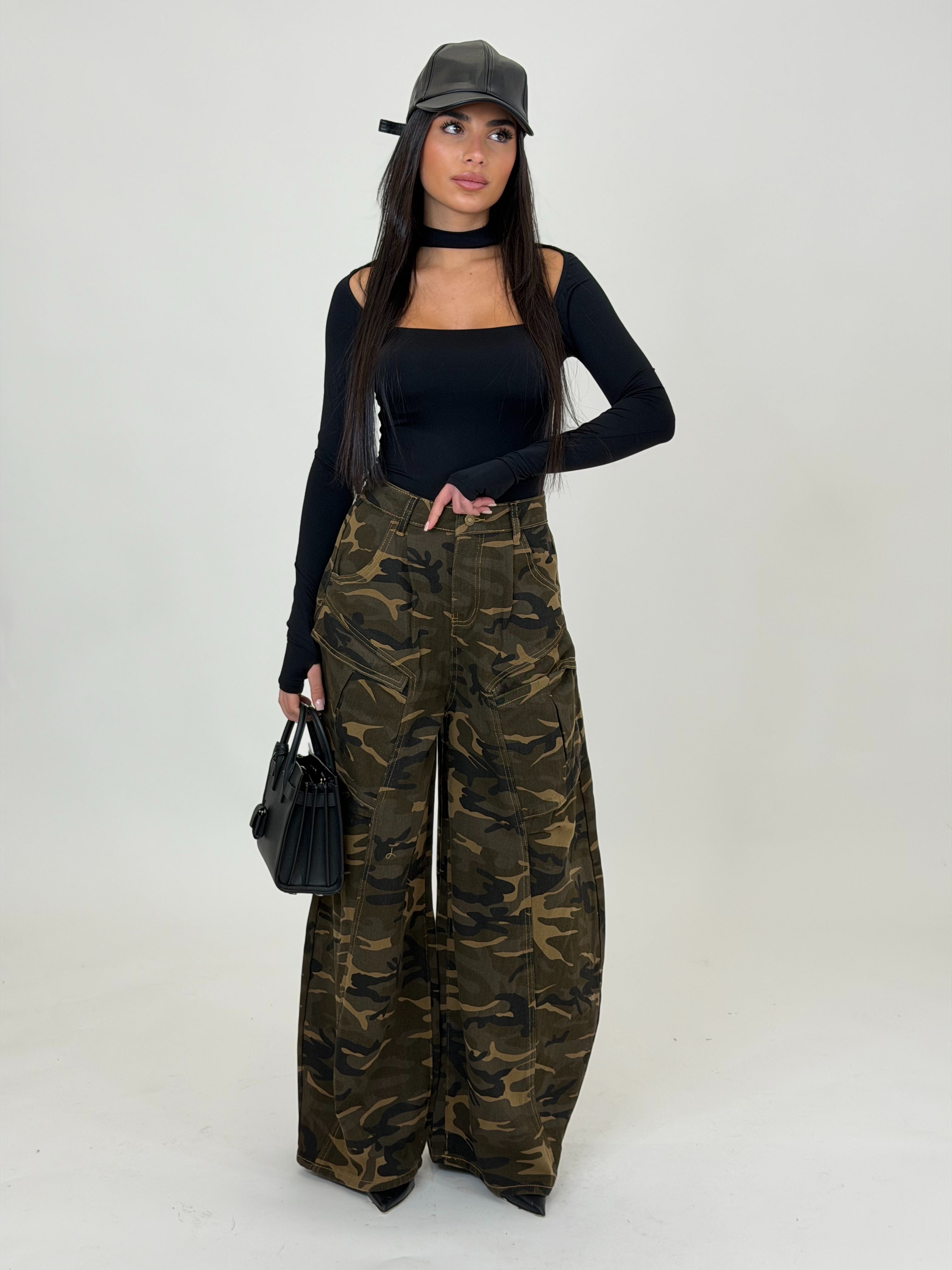 Jeans Ballon Military