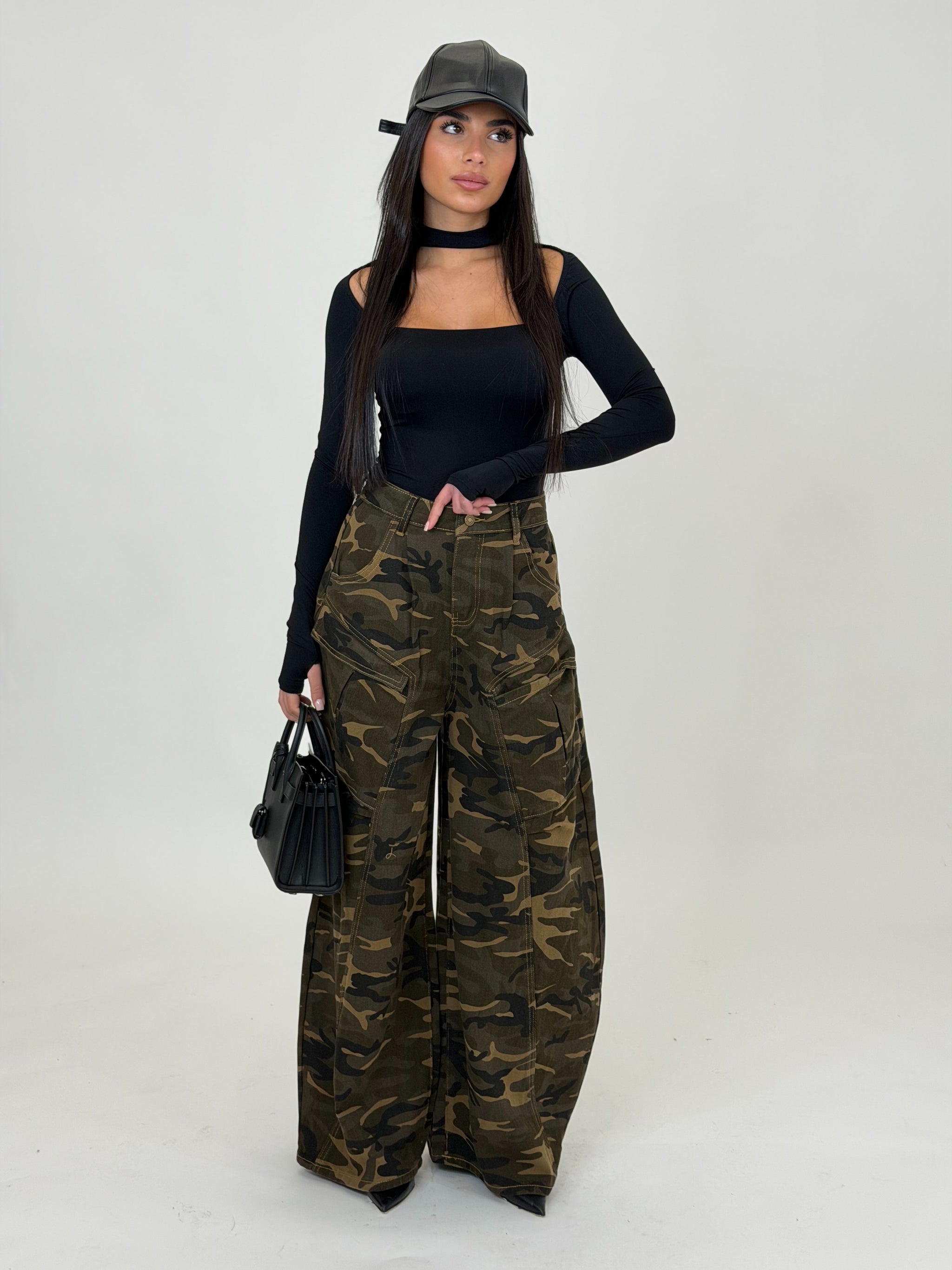 Jeans Ballon Military