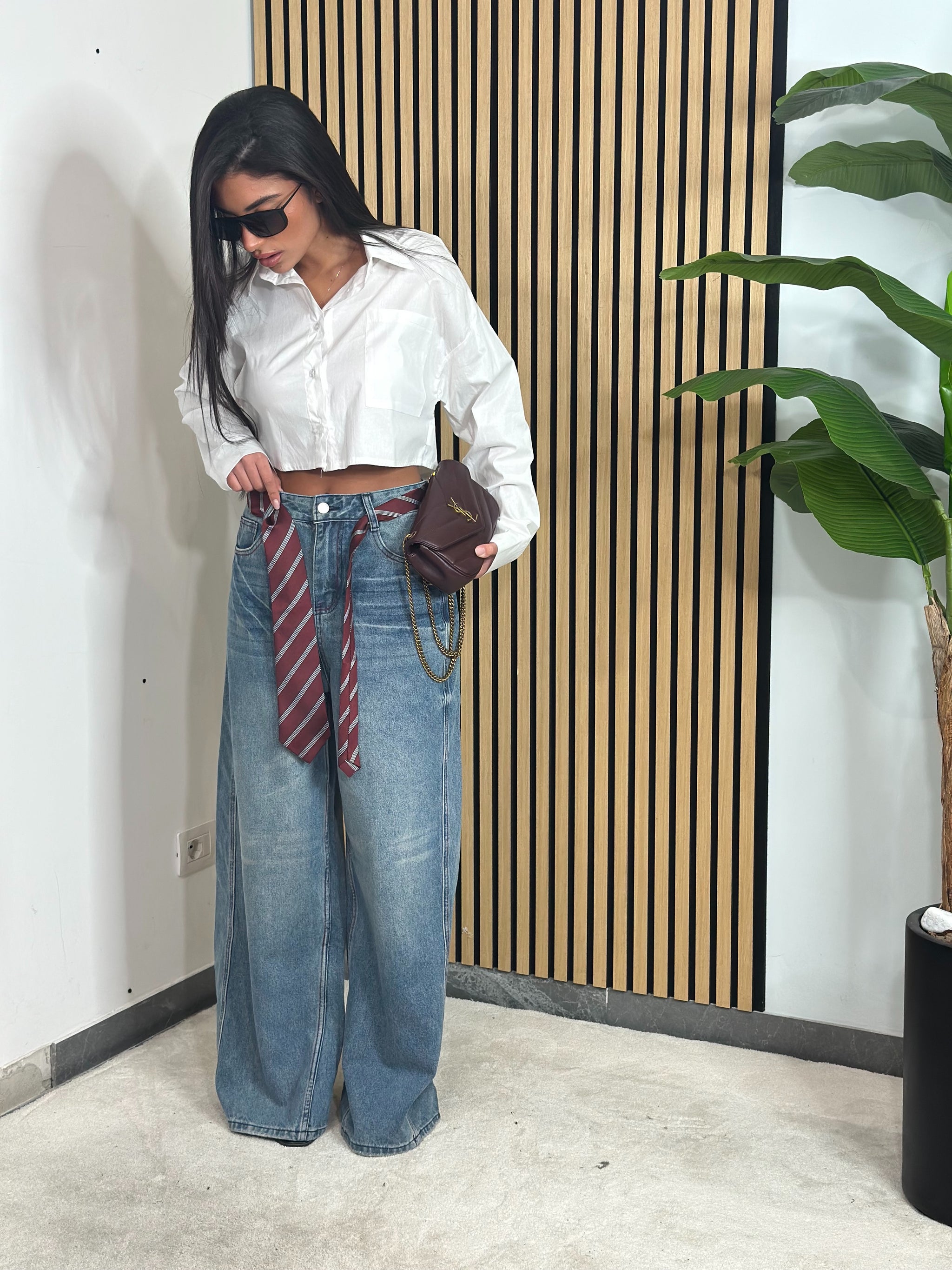 Jeans Cravatta