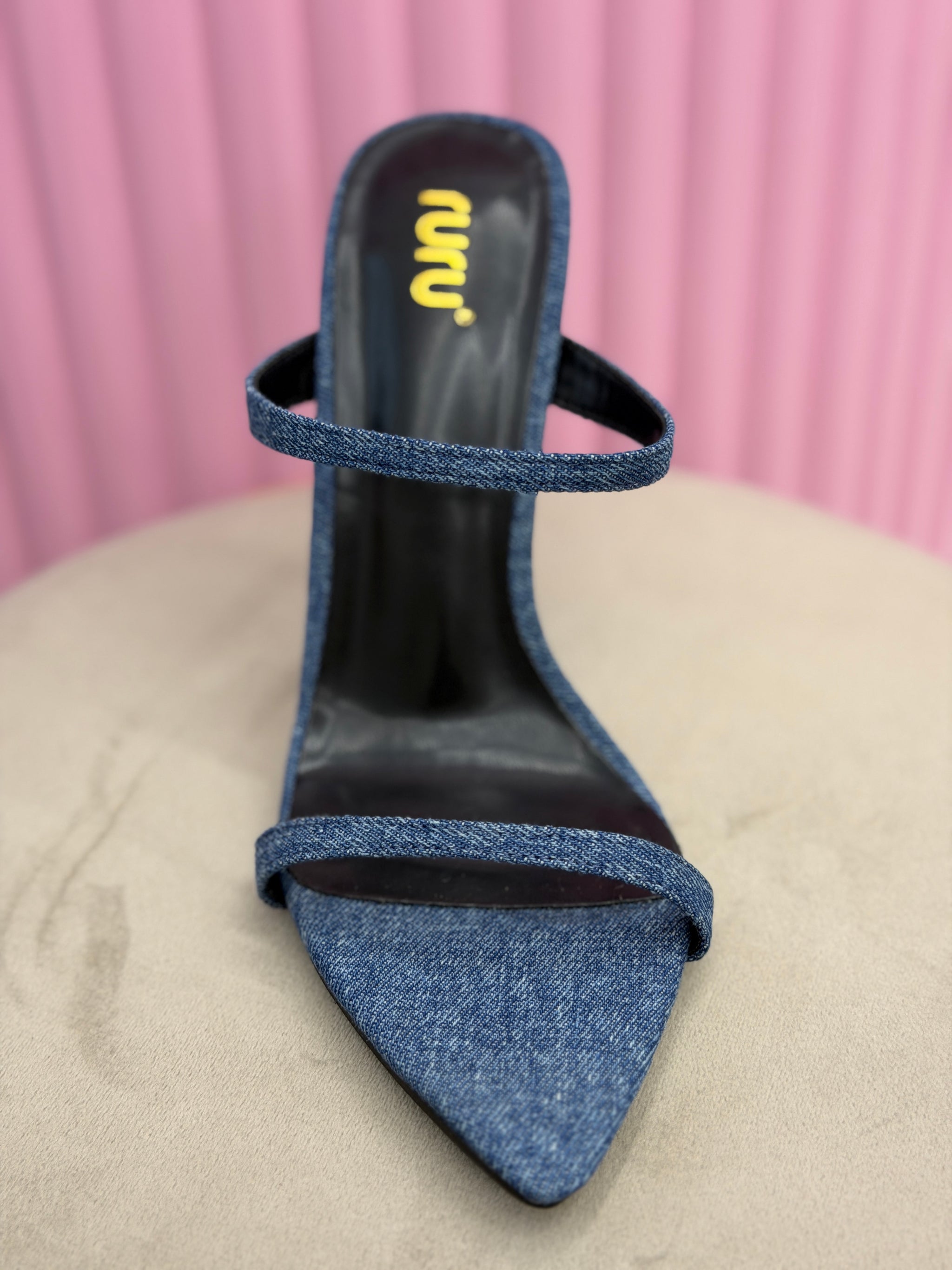 Mules jeans