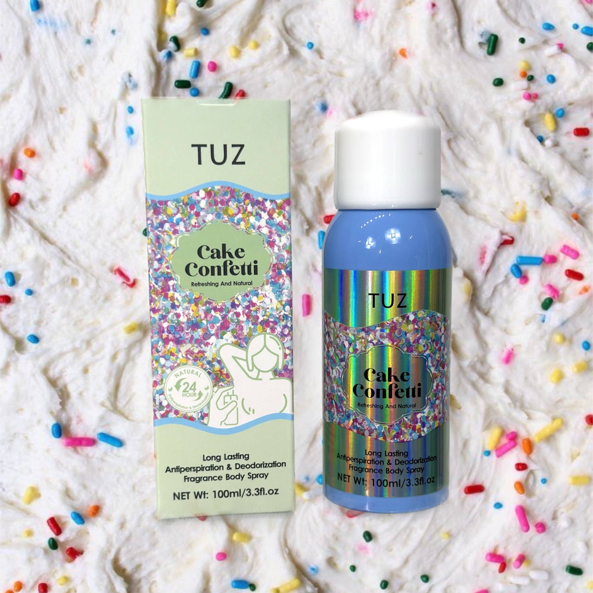 Spray Corpo Cake Confetti