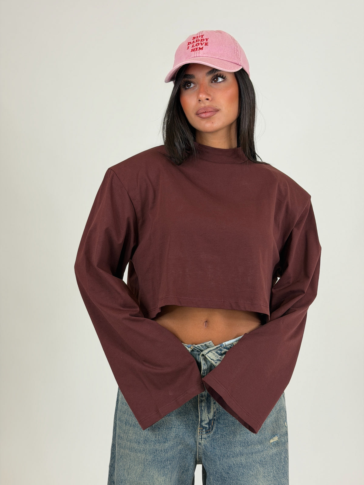 Maglia Longsleeve Cotton Crop