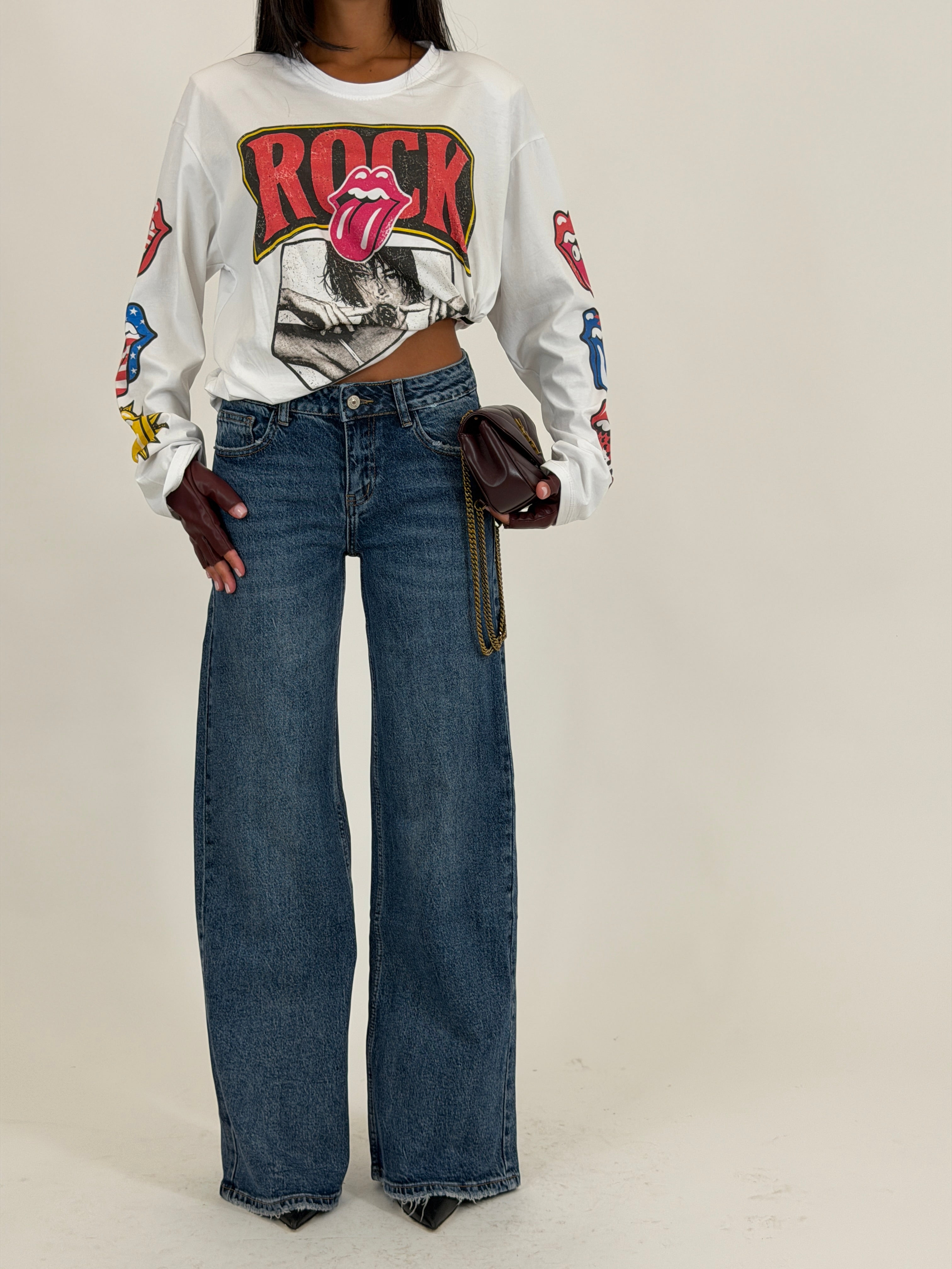 Jeans vita bassa