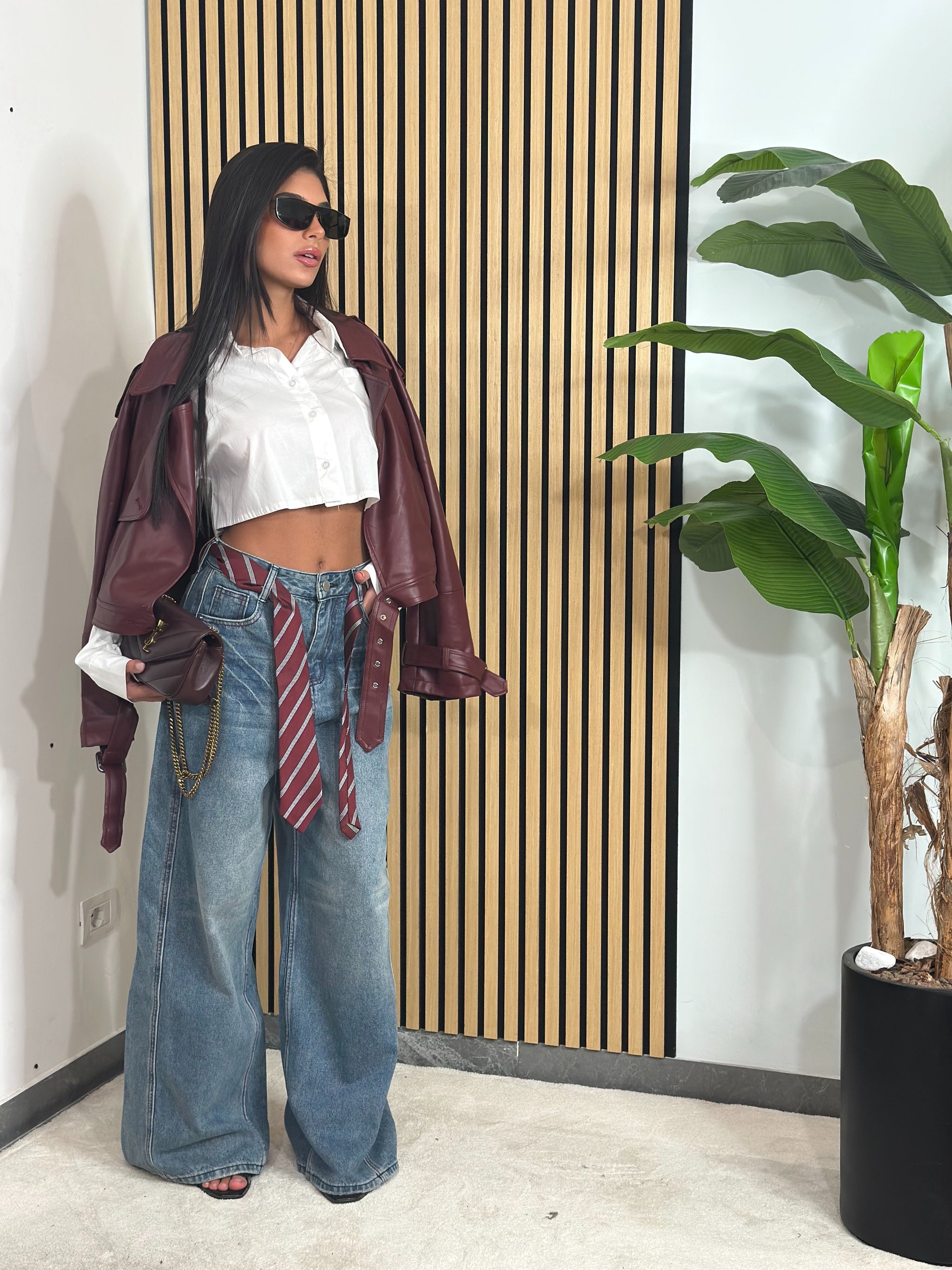Jeans Cravatta