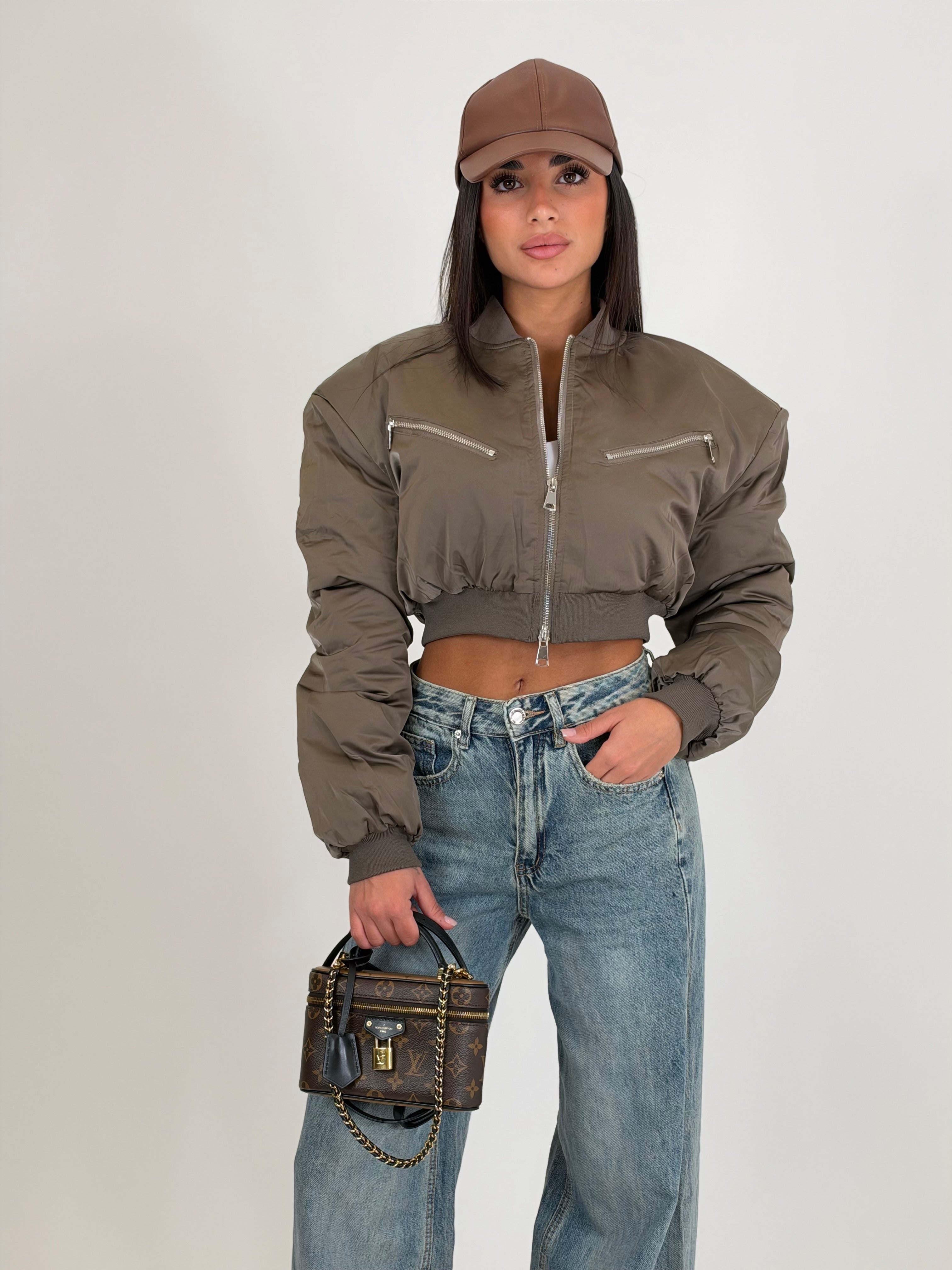 Bomber Crop Nate