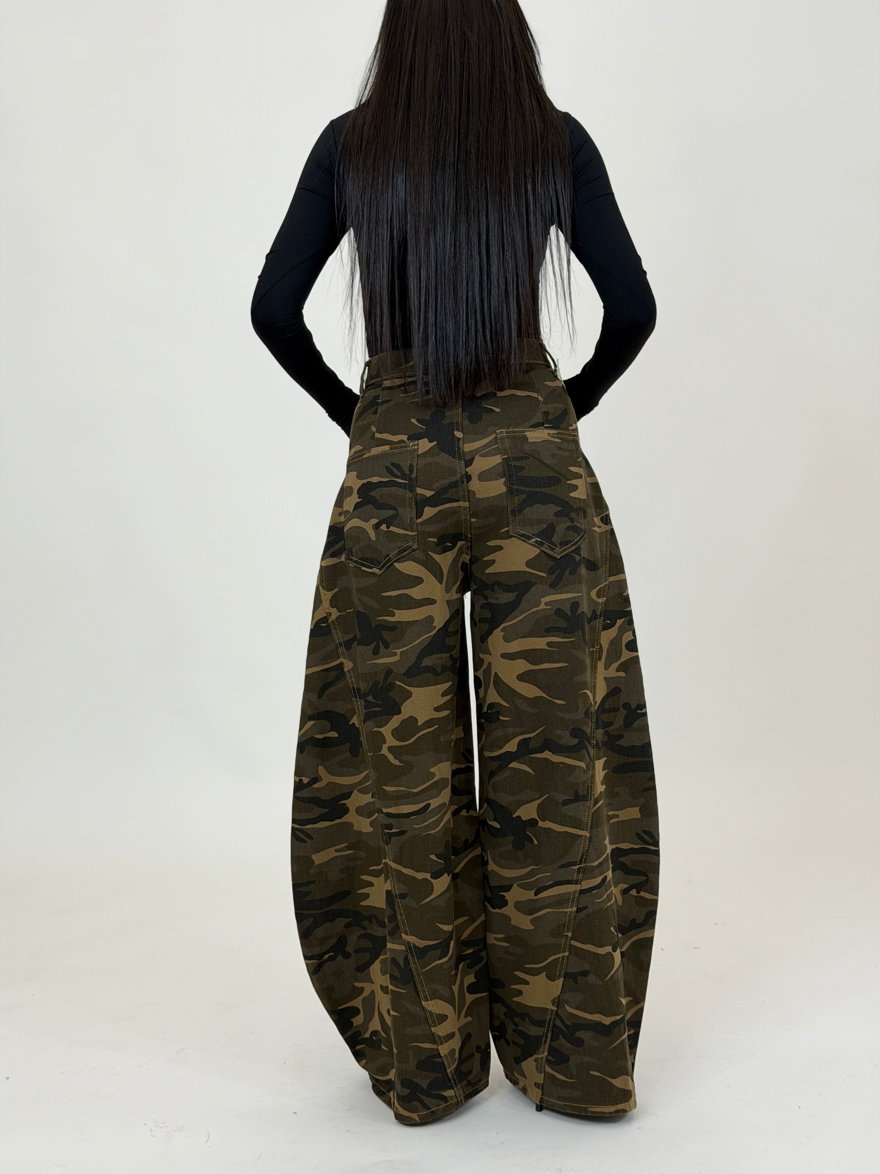 Jeans Ballon Military