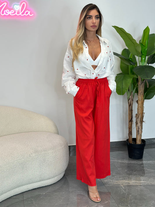 Pantalaccio in lino