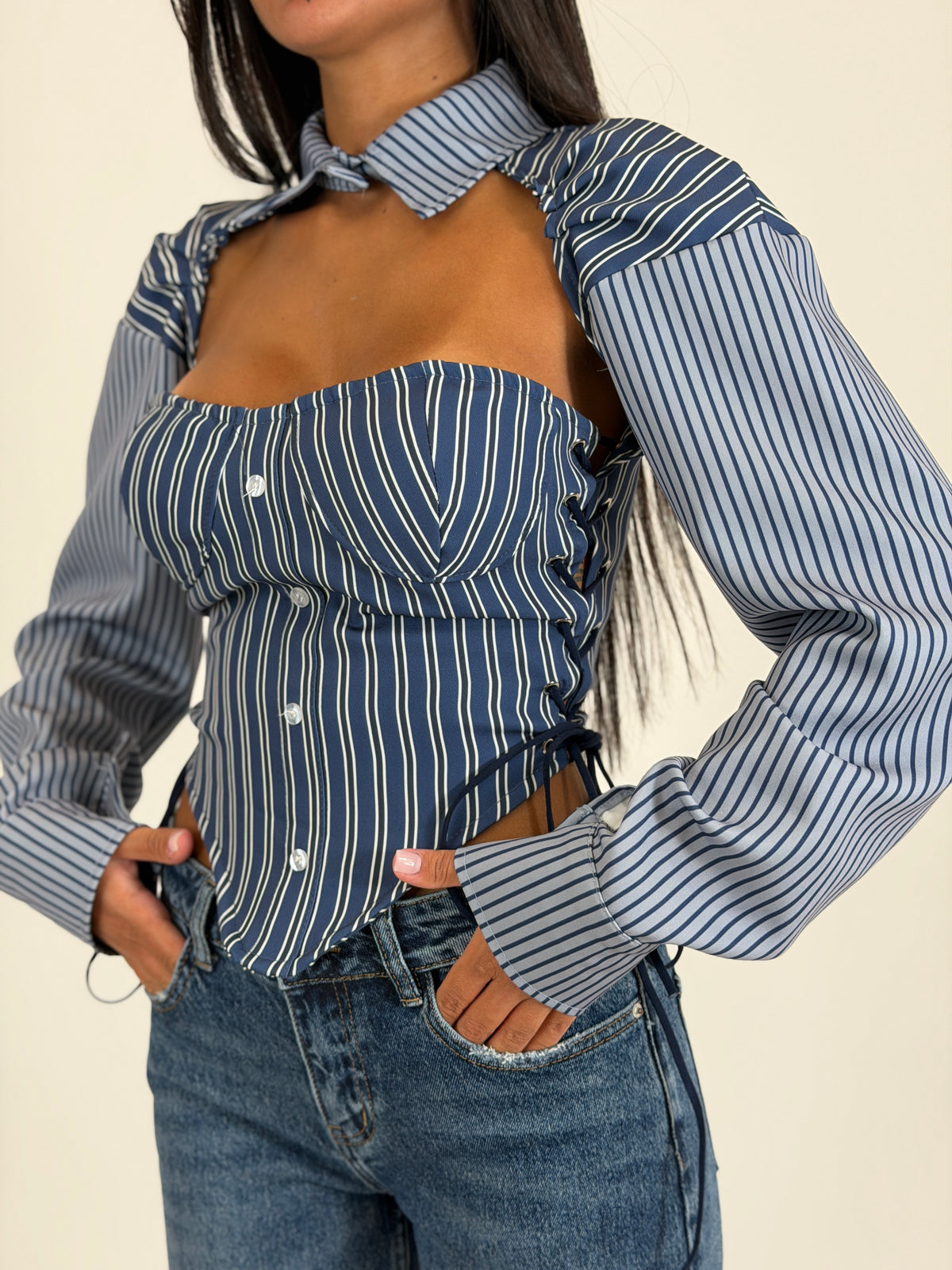 Camicia Bustier