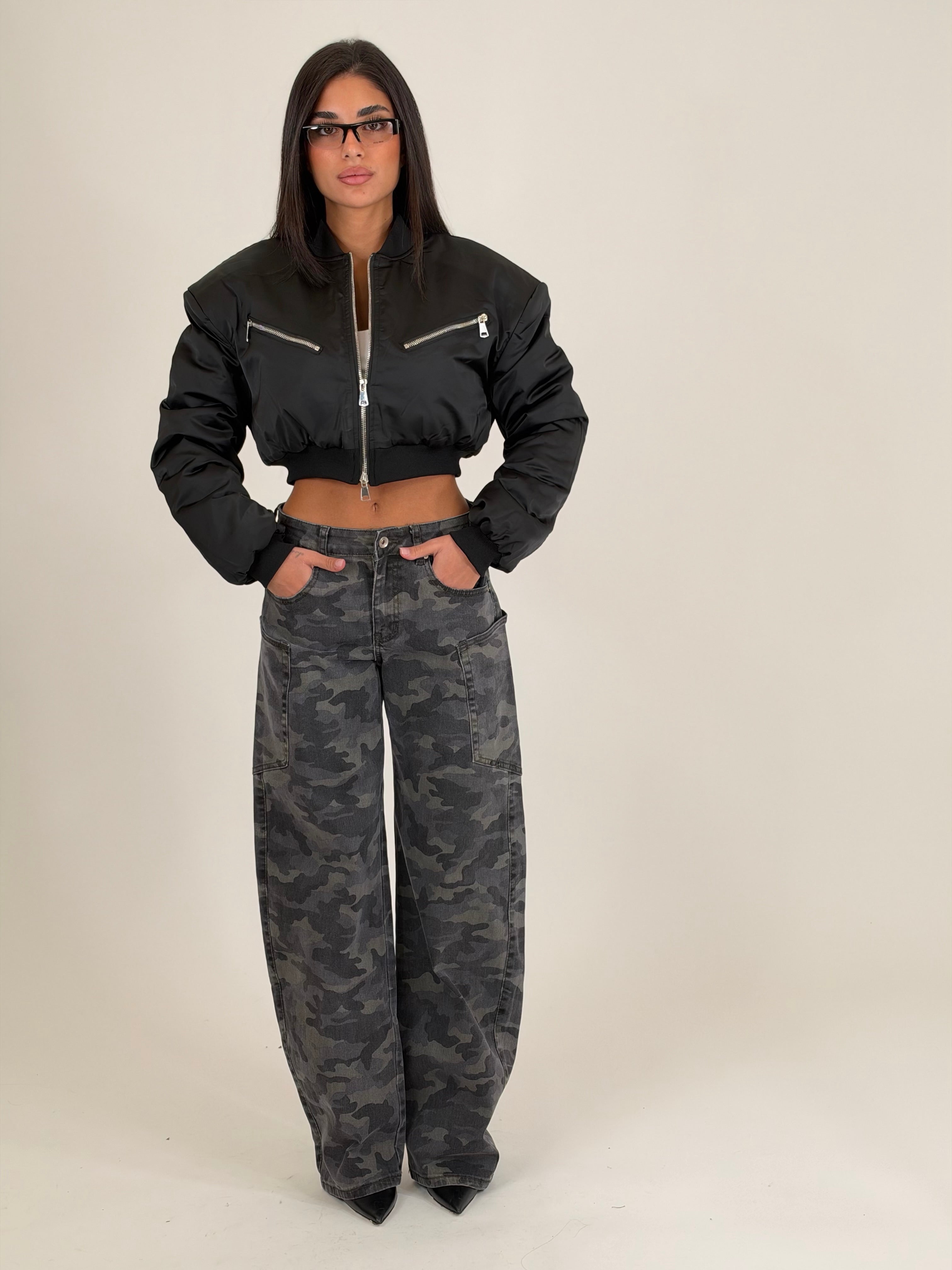 Bomber Crop Nate
