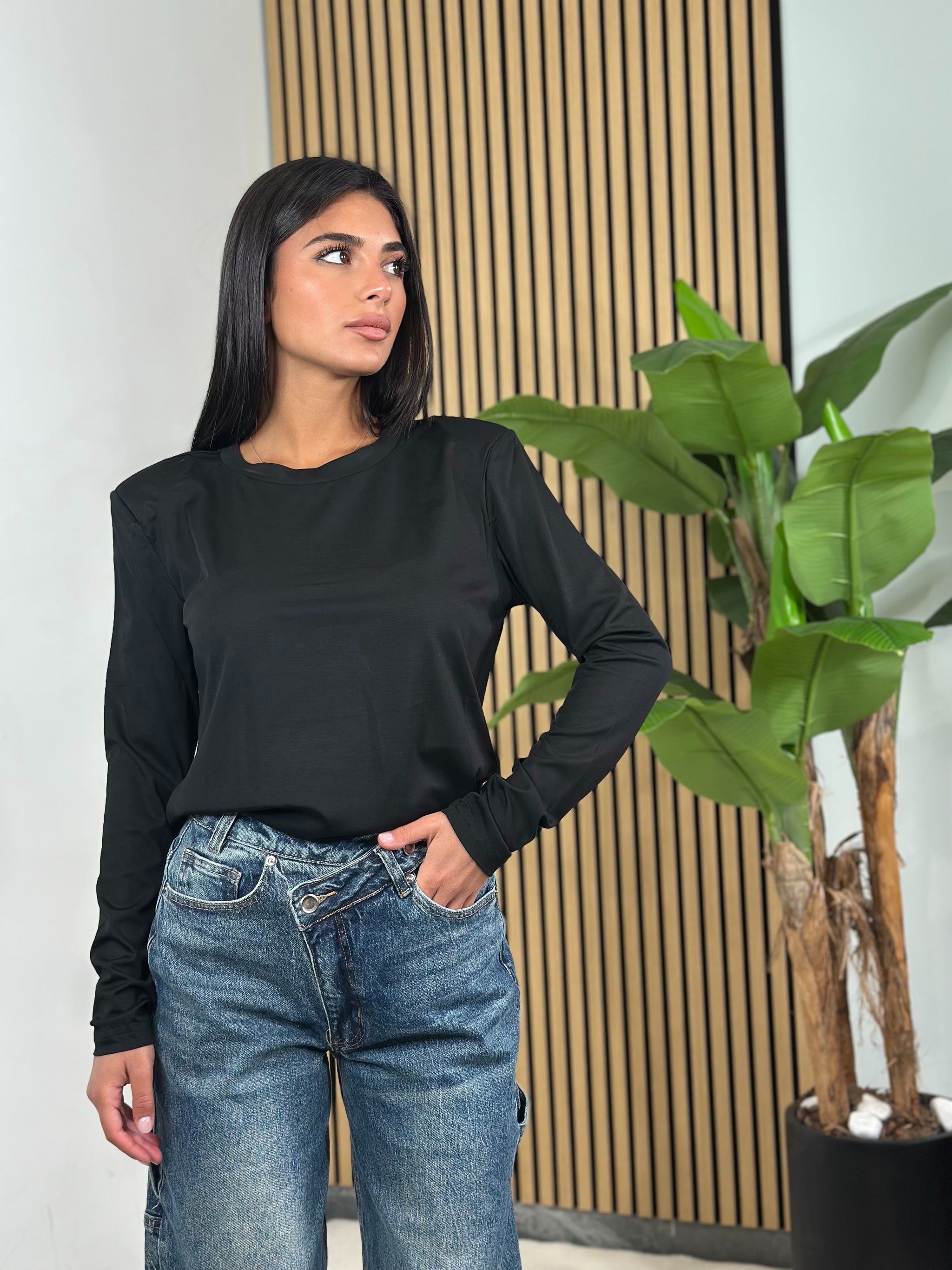 Maglia Spallina imbottita