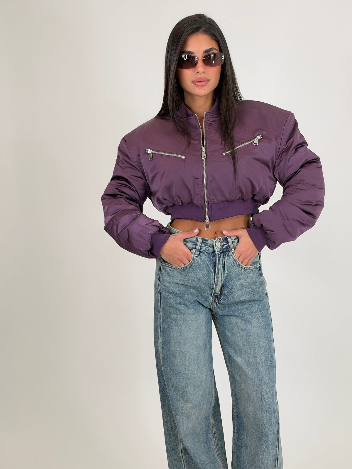 Bomber Crop Nate