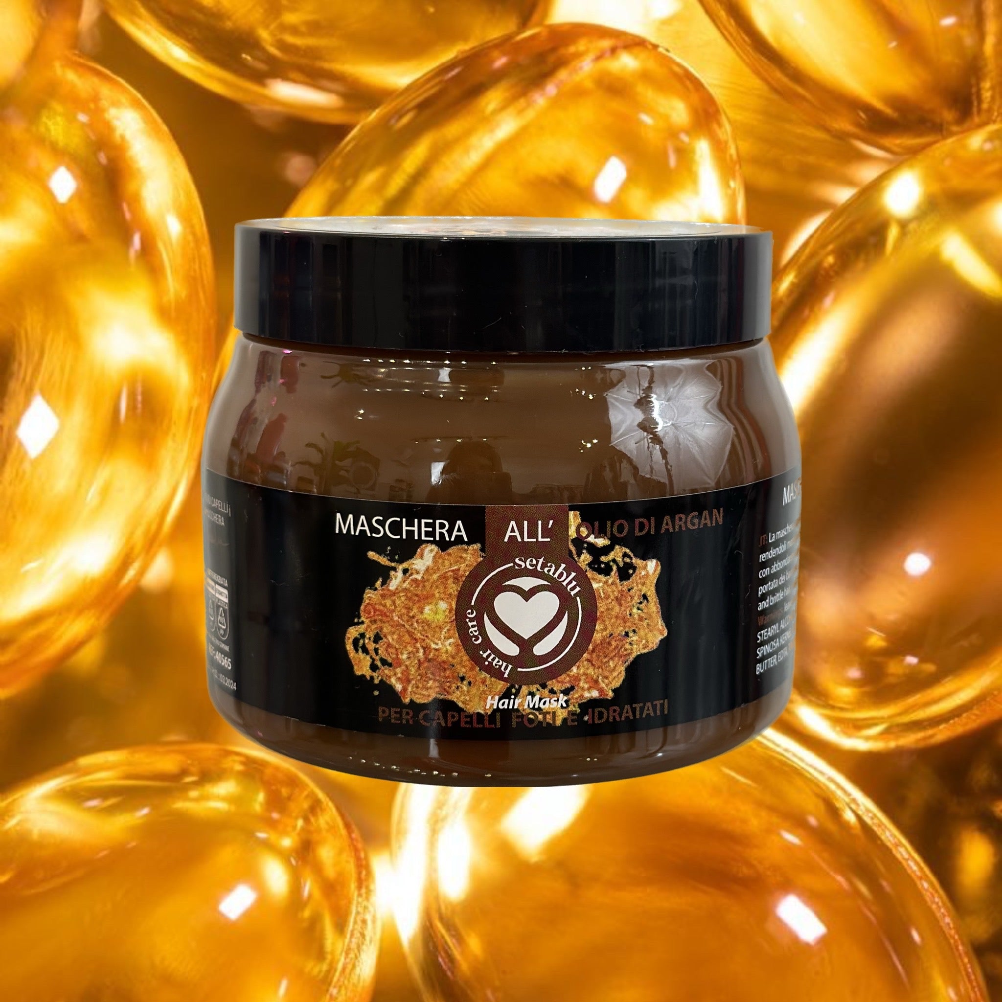 Maschera all'olio di Argan