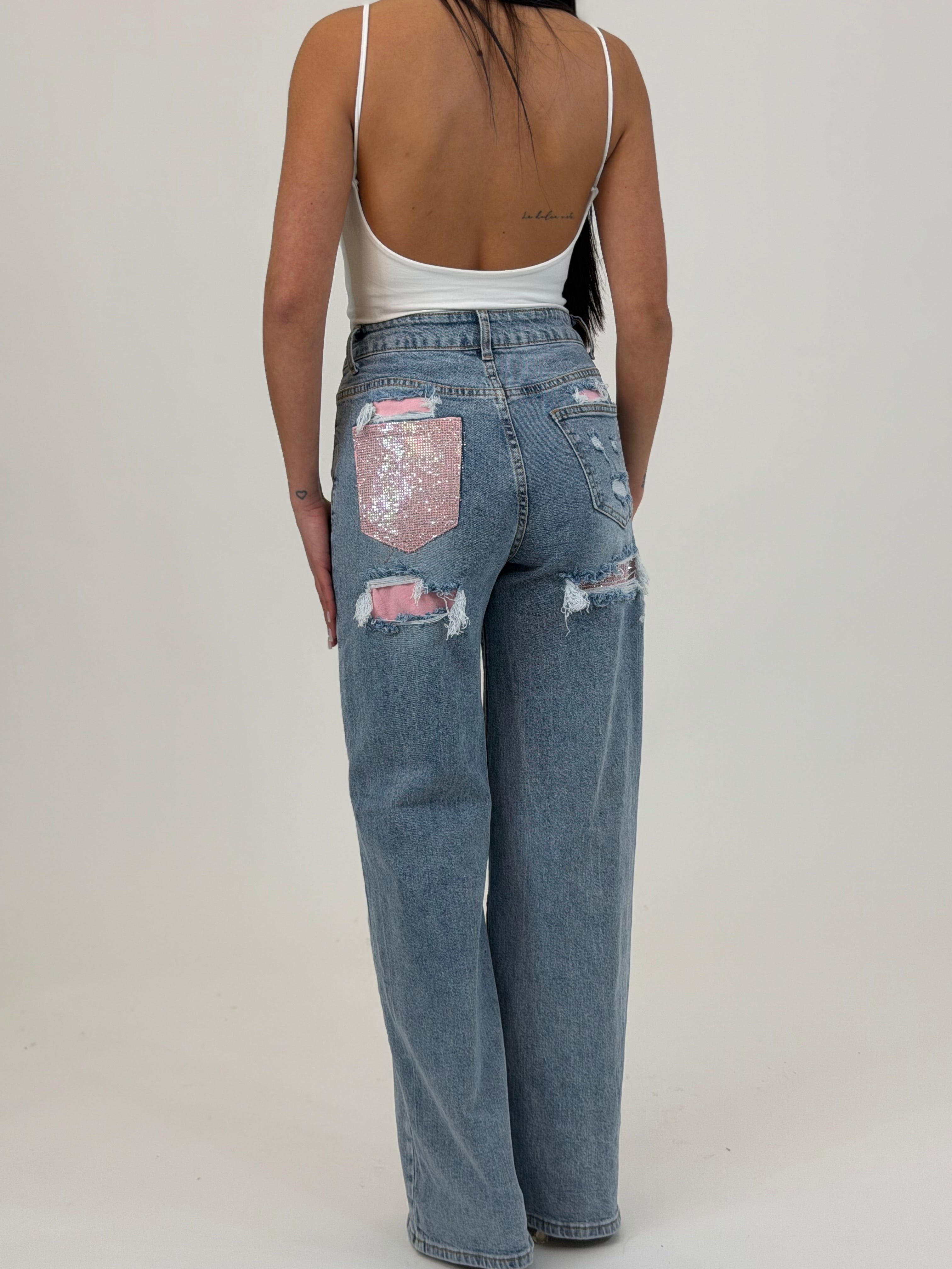 Jeans Sky Pink