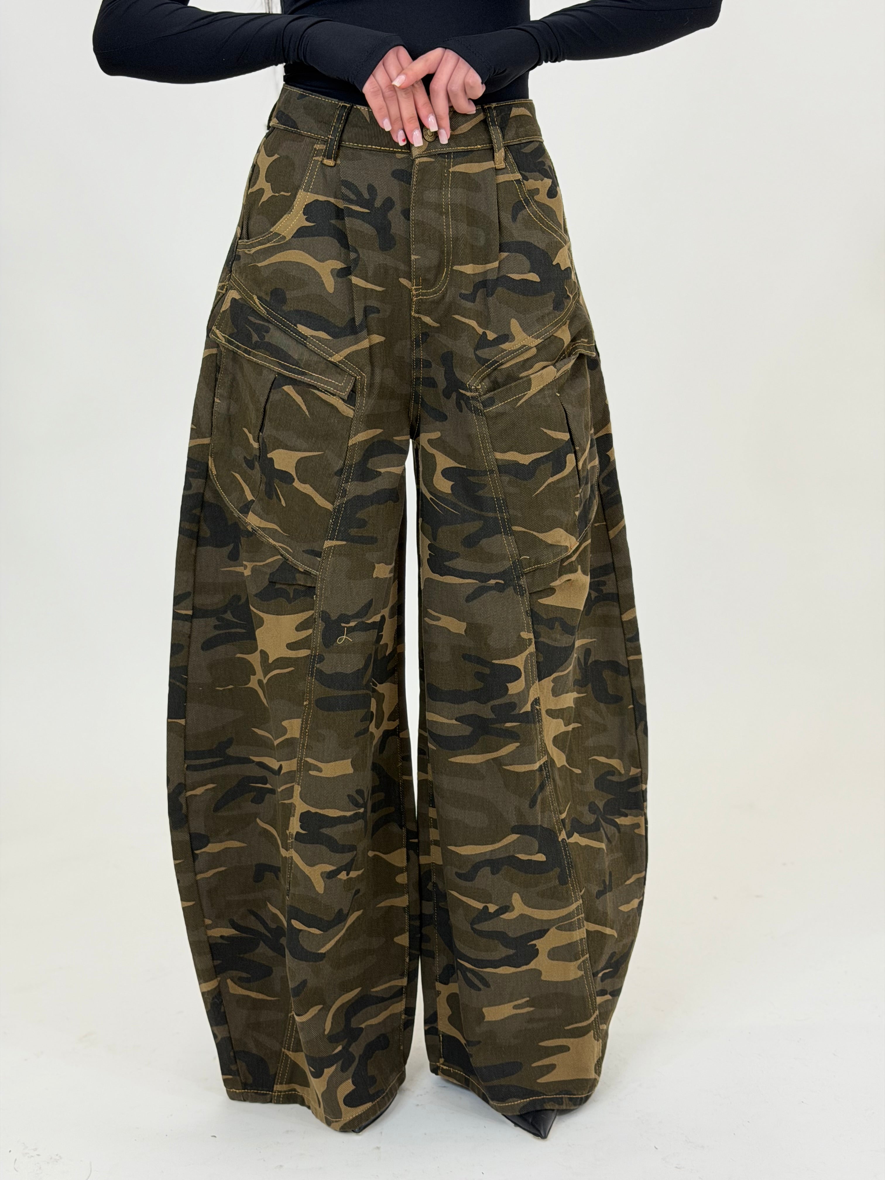 Jeans Ballon Military
